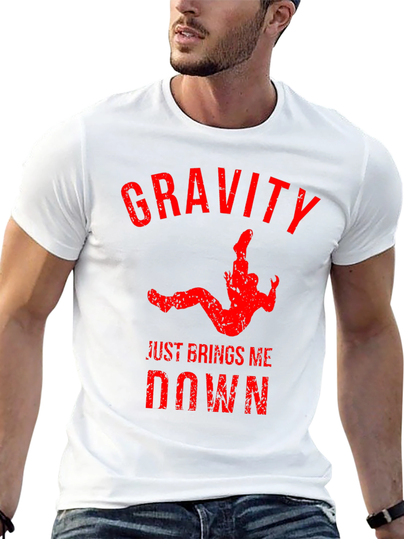 Gravity Brings Me Down Graphic T-Shirt