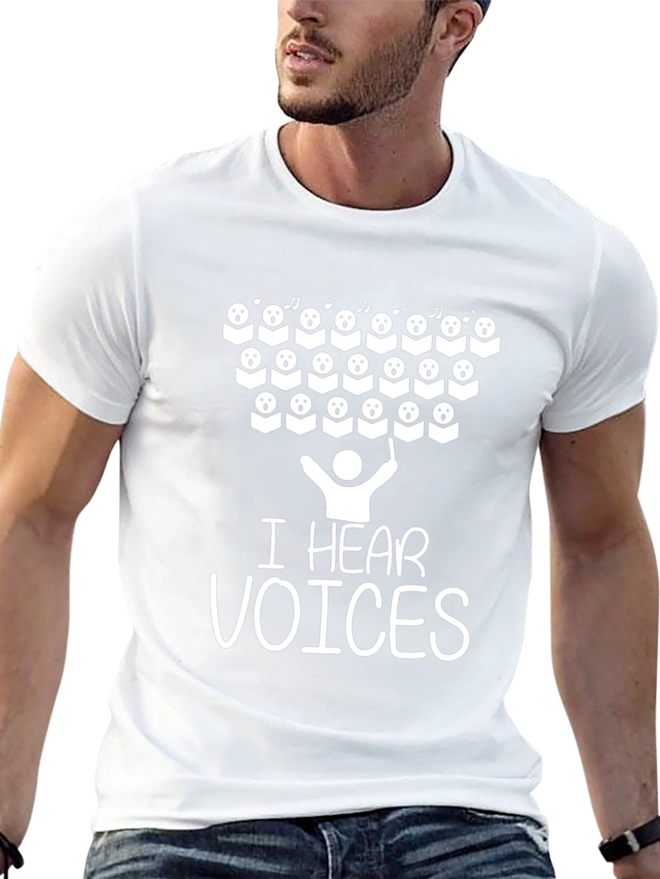 I Hear Voices Choir T-Shirt