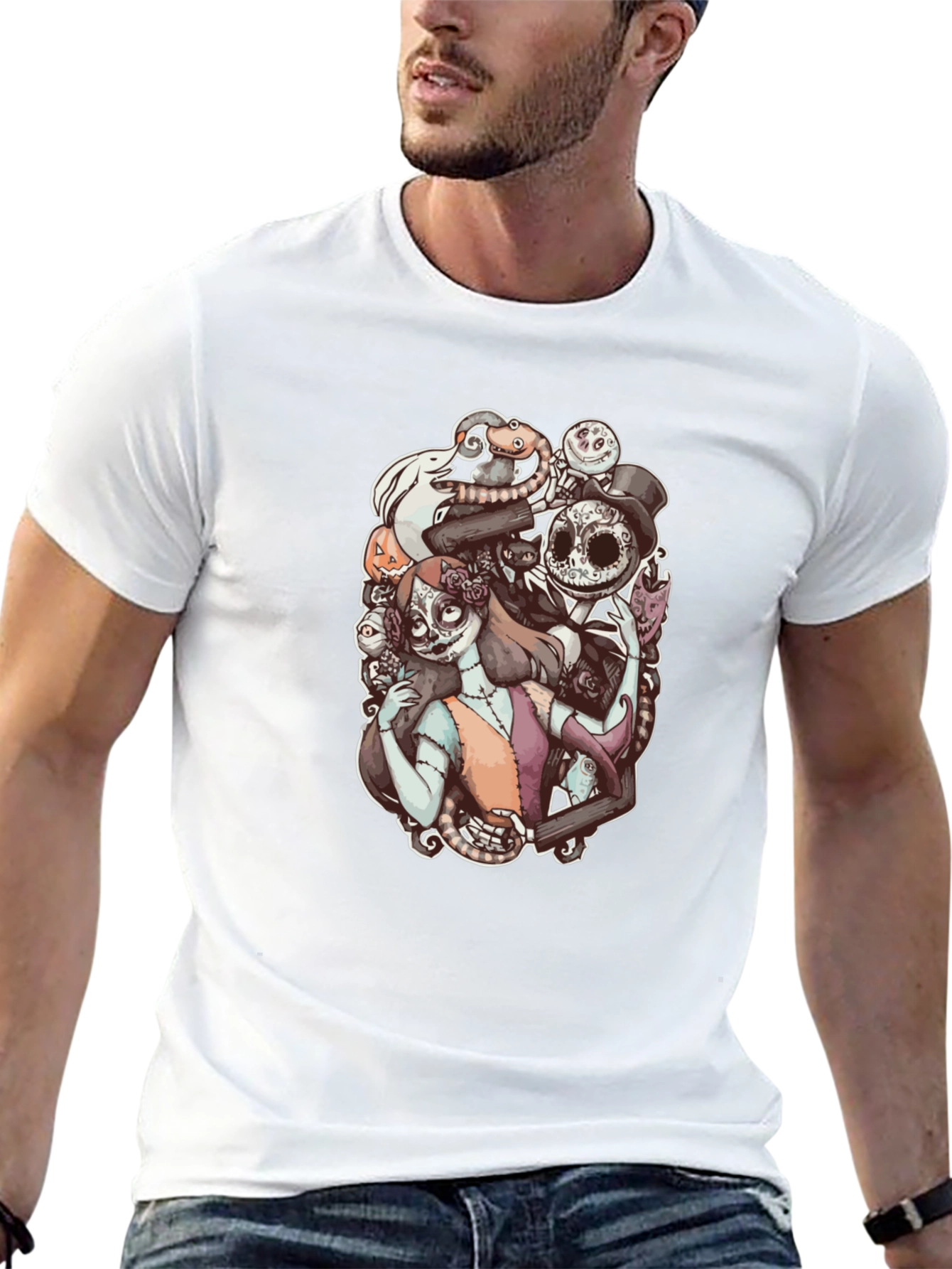 Nightmare Before Christmas Style T-Shirt