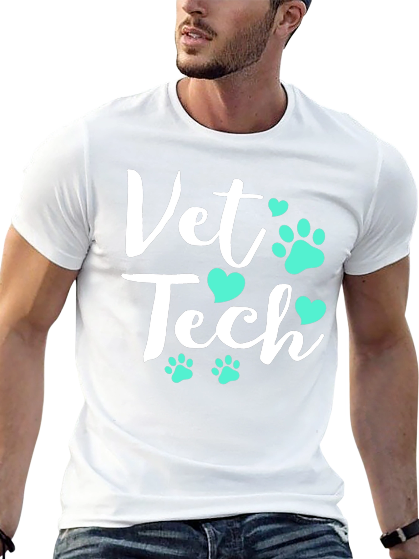 Vet Tech T-Shirt - Animal Lover Tee