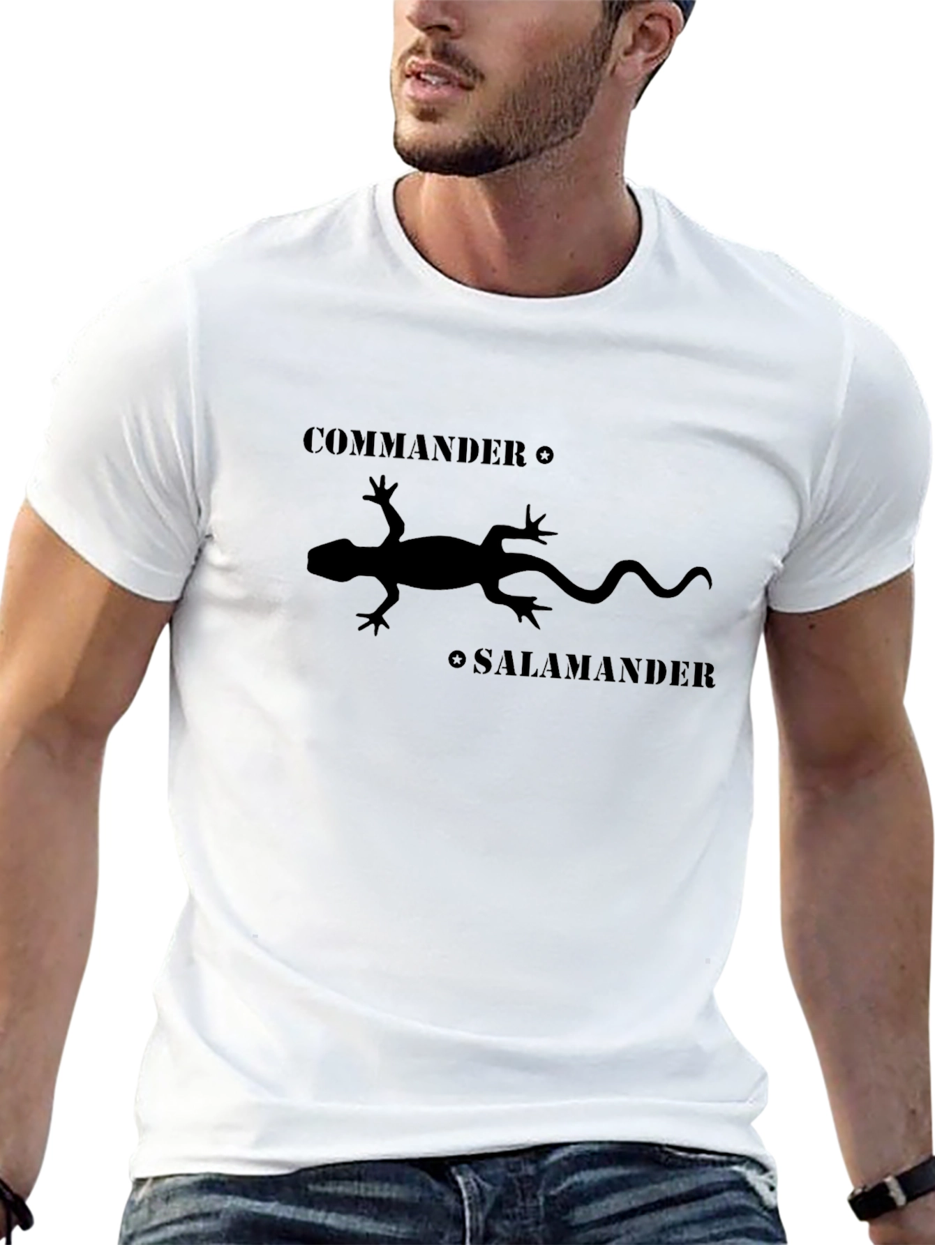 Commander Salamander Graphic T-Shirt