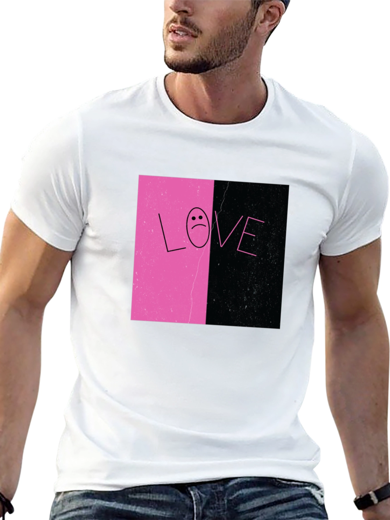 Lil Peep Inspired Love Tee - Black