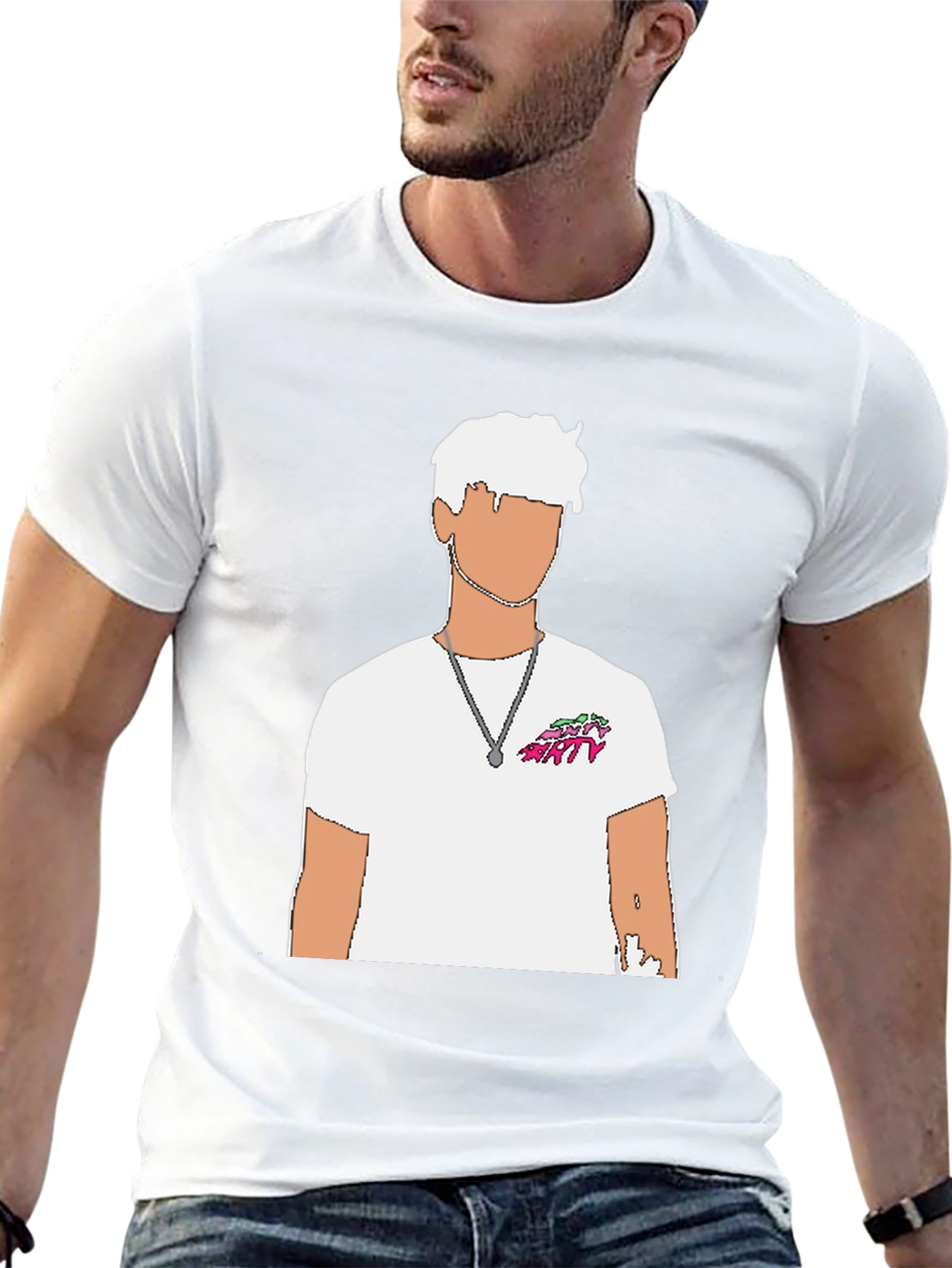 Cool Graphic T-Shirt - Modern Artistic Design