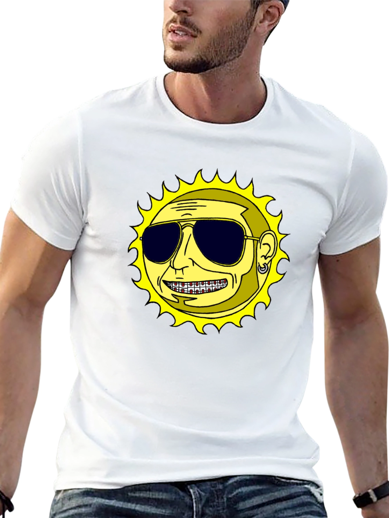 Cool Sun Graphic T-Shirt