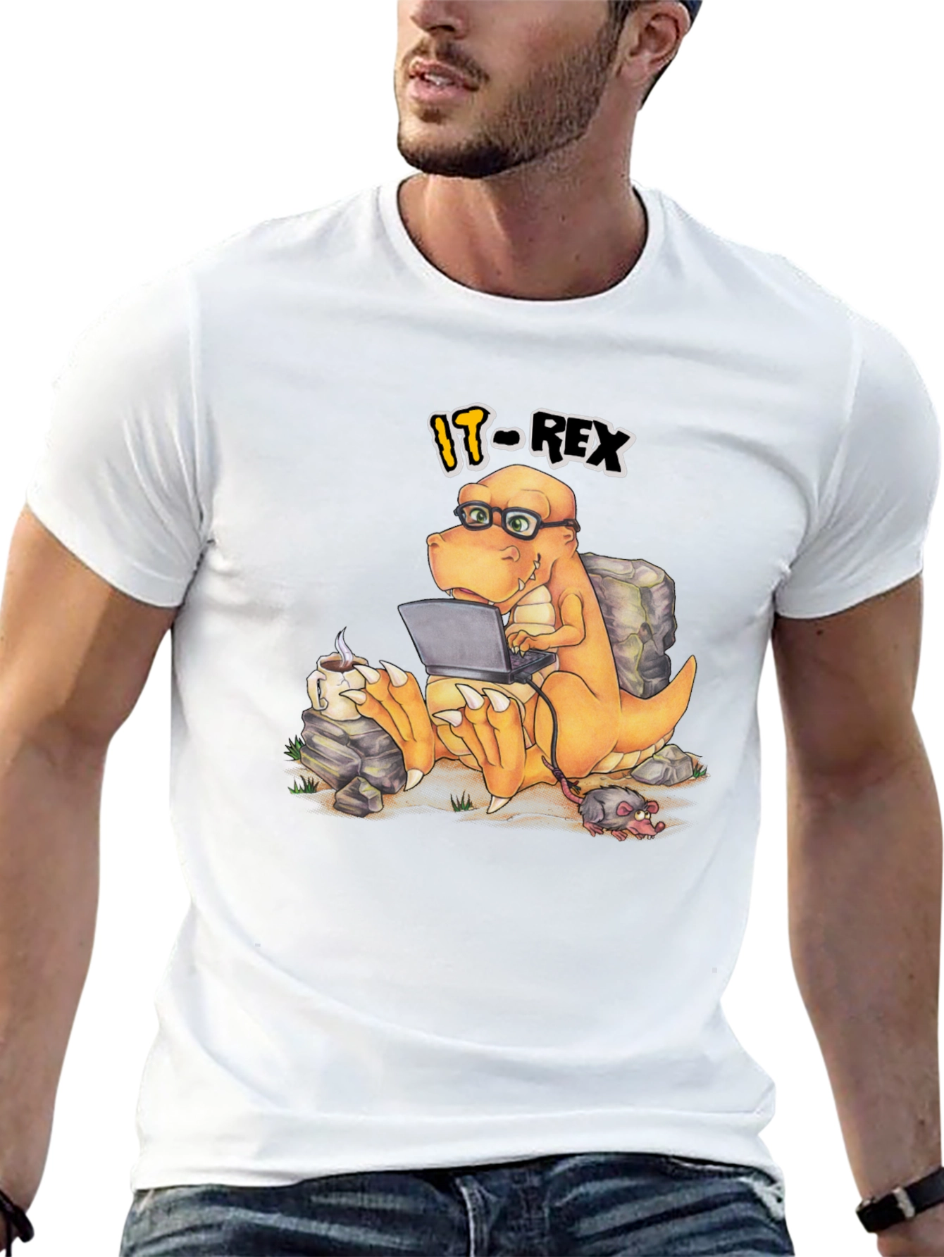 IT-Rex T-Shirt: Dinosaur Programmer Tee