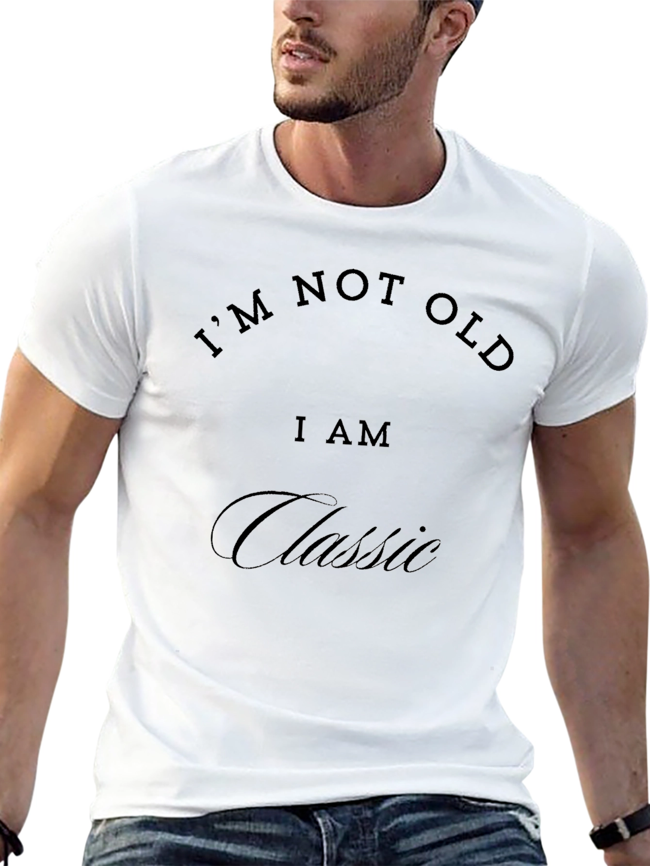 Im Not Old Im Classic Black T-Shirt