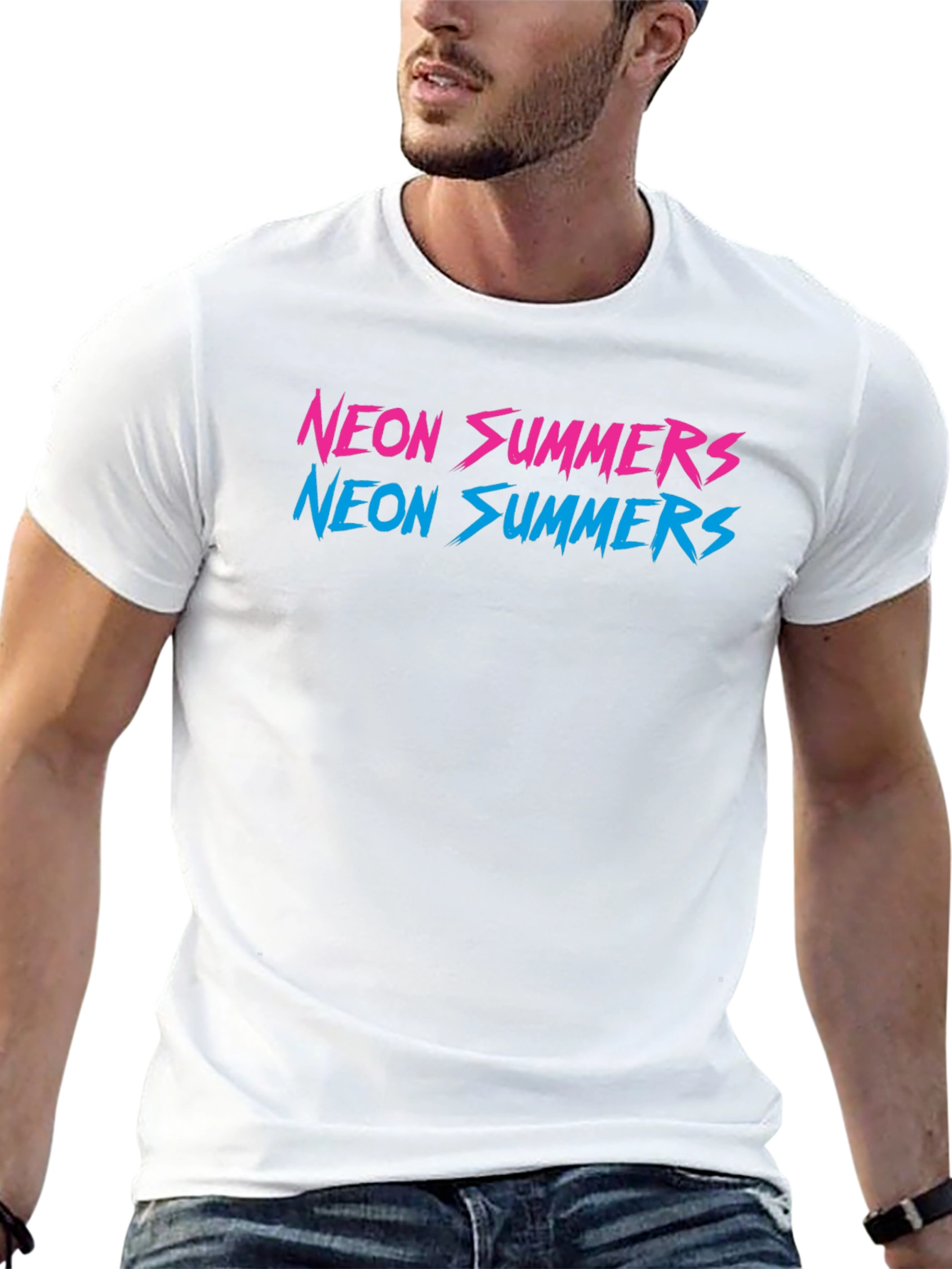 Neon Summers Graphic T-Shirt
