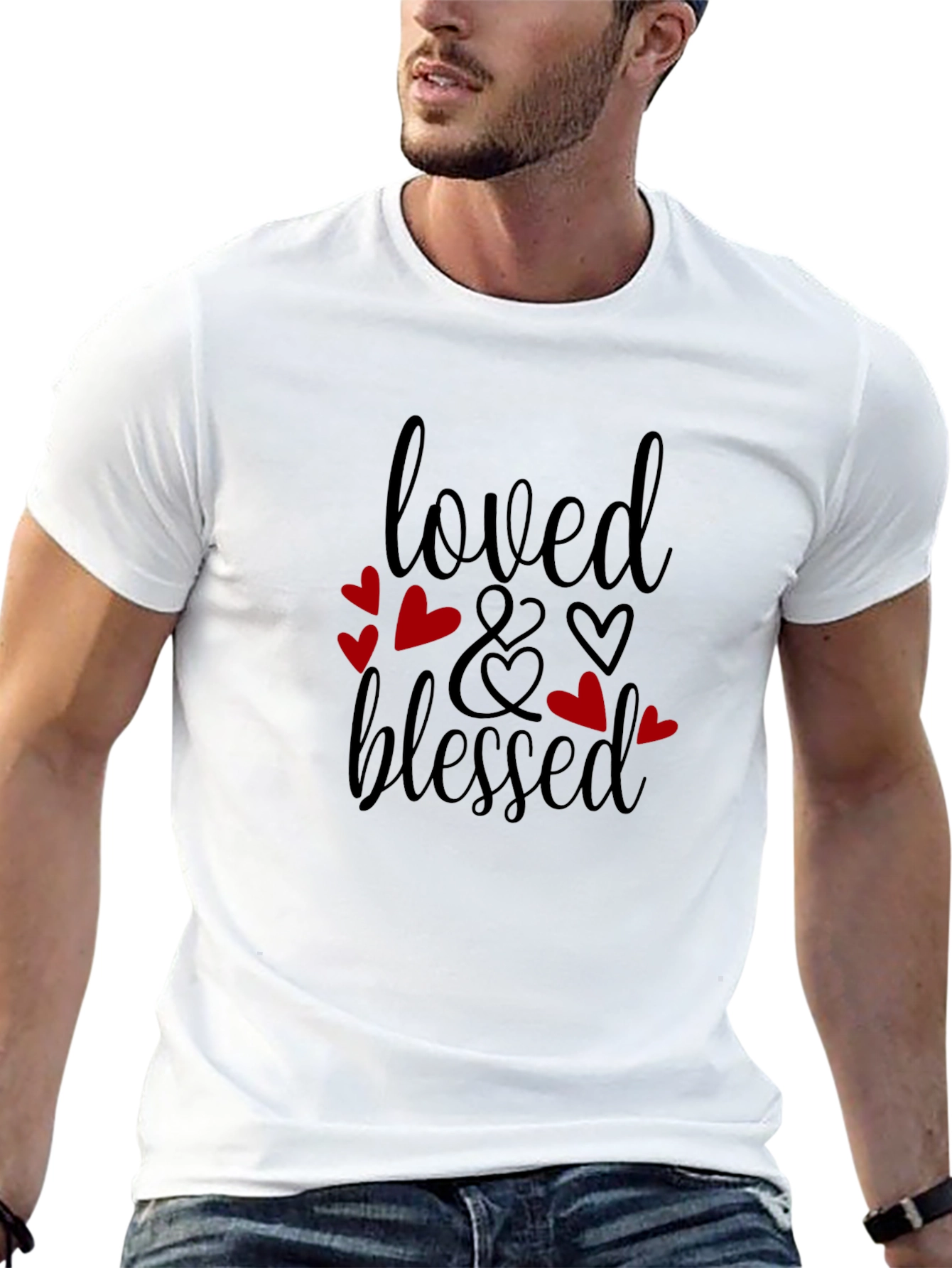 Loved and Blessed Graphic Tee