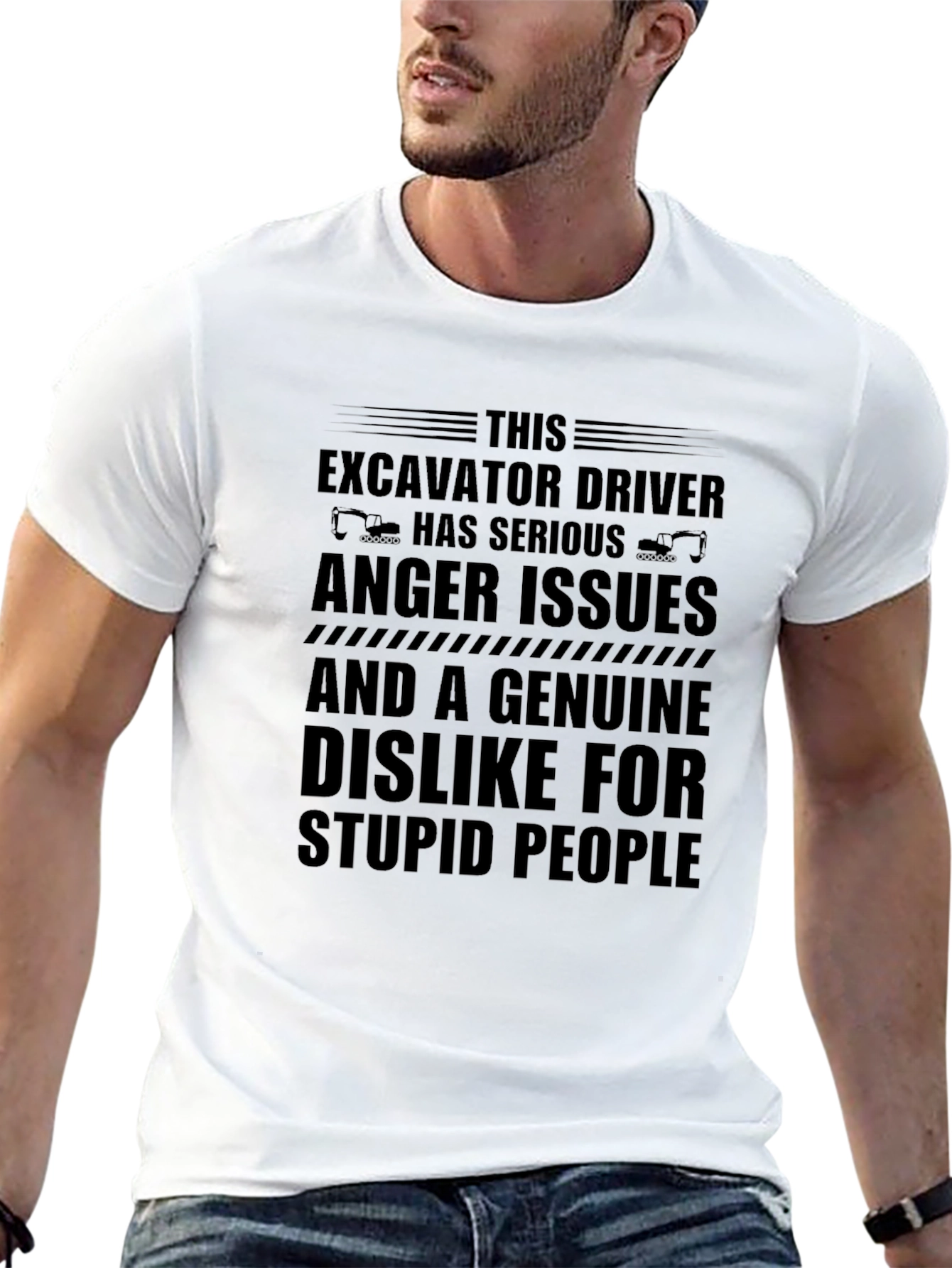 Excavator Driver Anger Issues T-Shirt