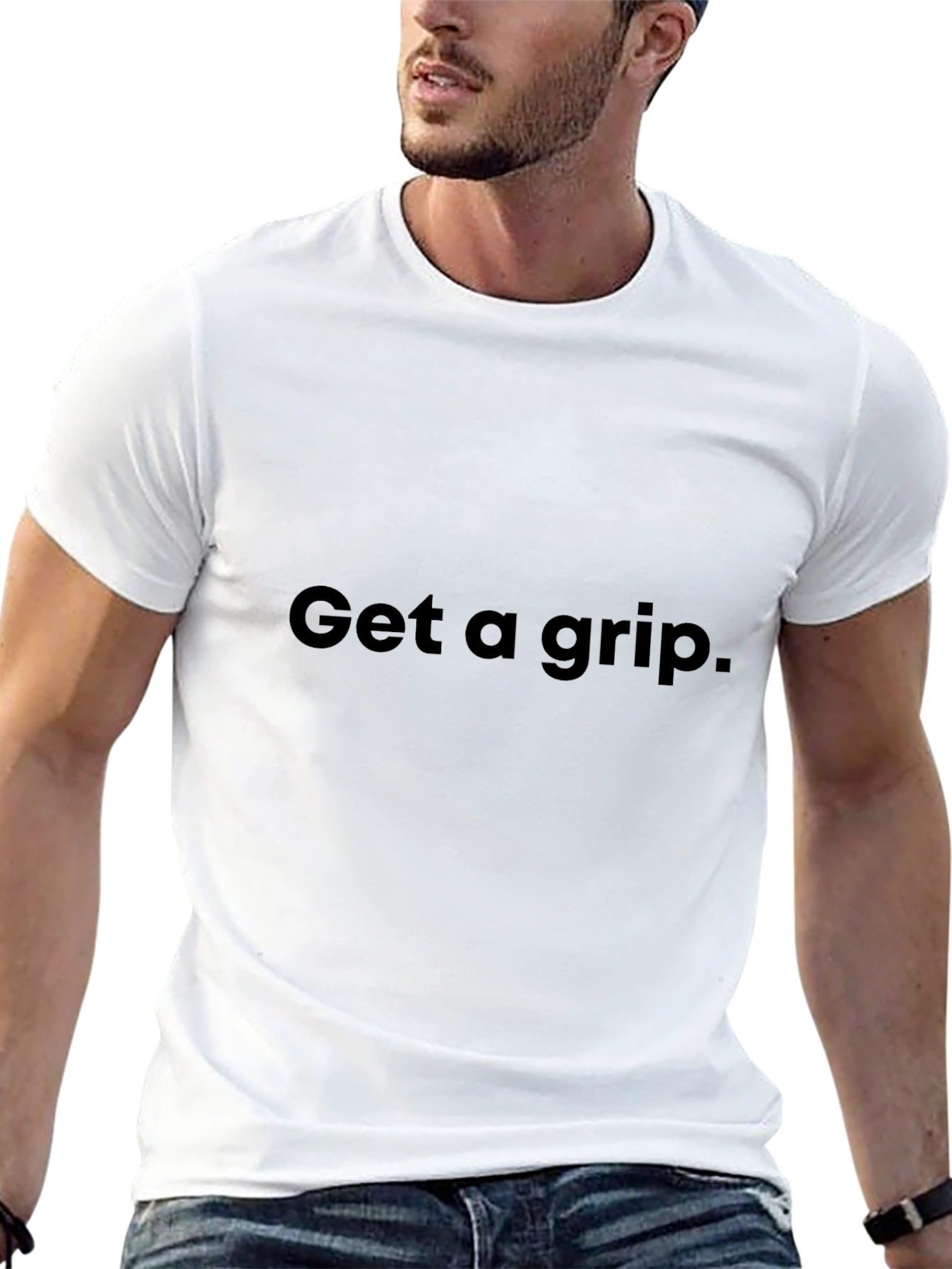 Get a Grip Graphic Tee - Soft & Stylish