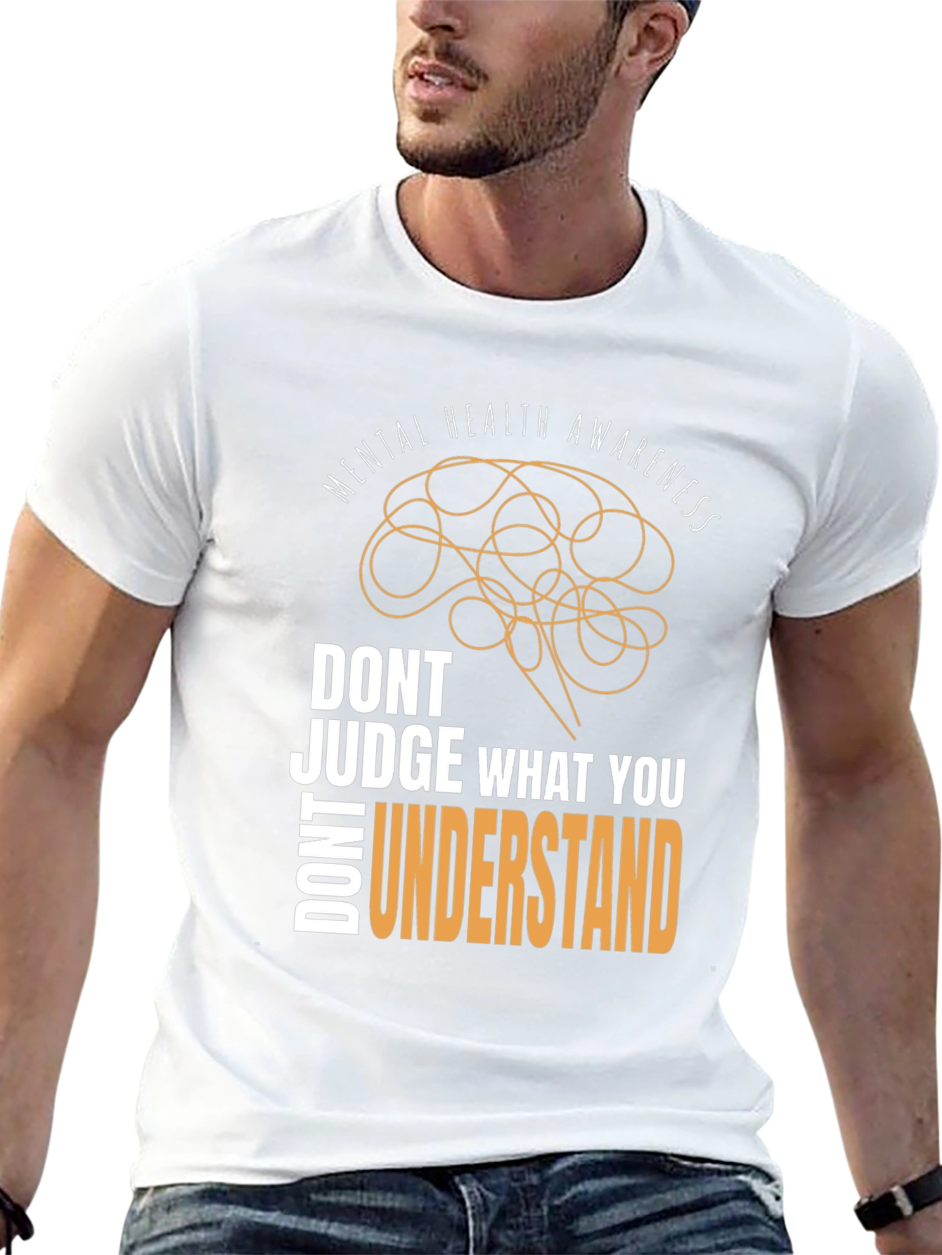 Mental Health Awareness T-Shirt - Dont Judge