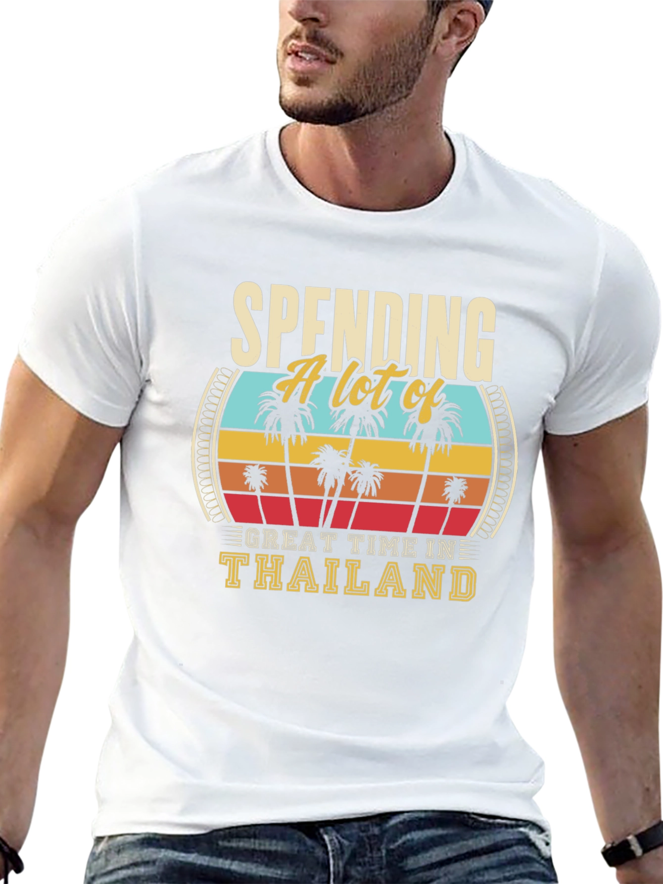 Thailand Retro Graphic T-Shirt