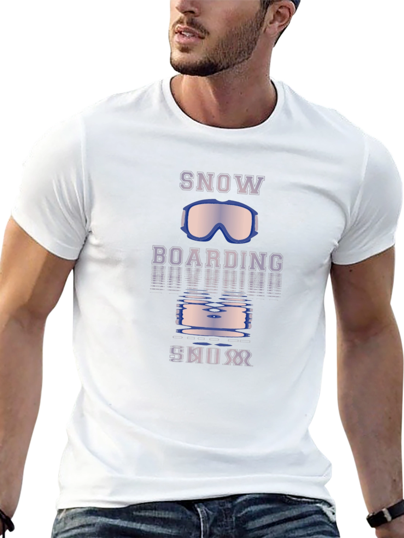 Snowboarding Goggles Graphic T-Shirt