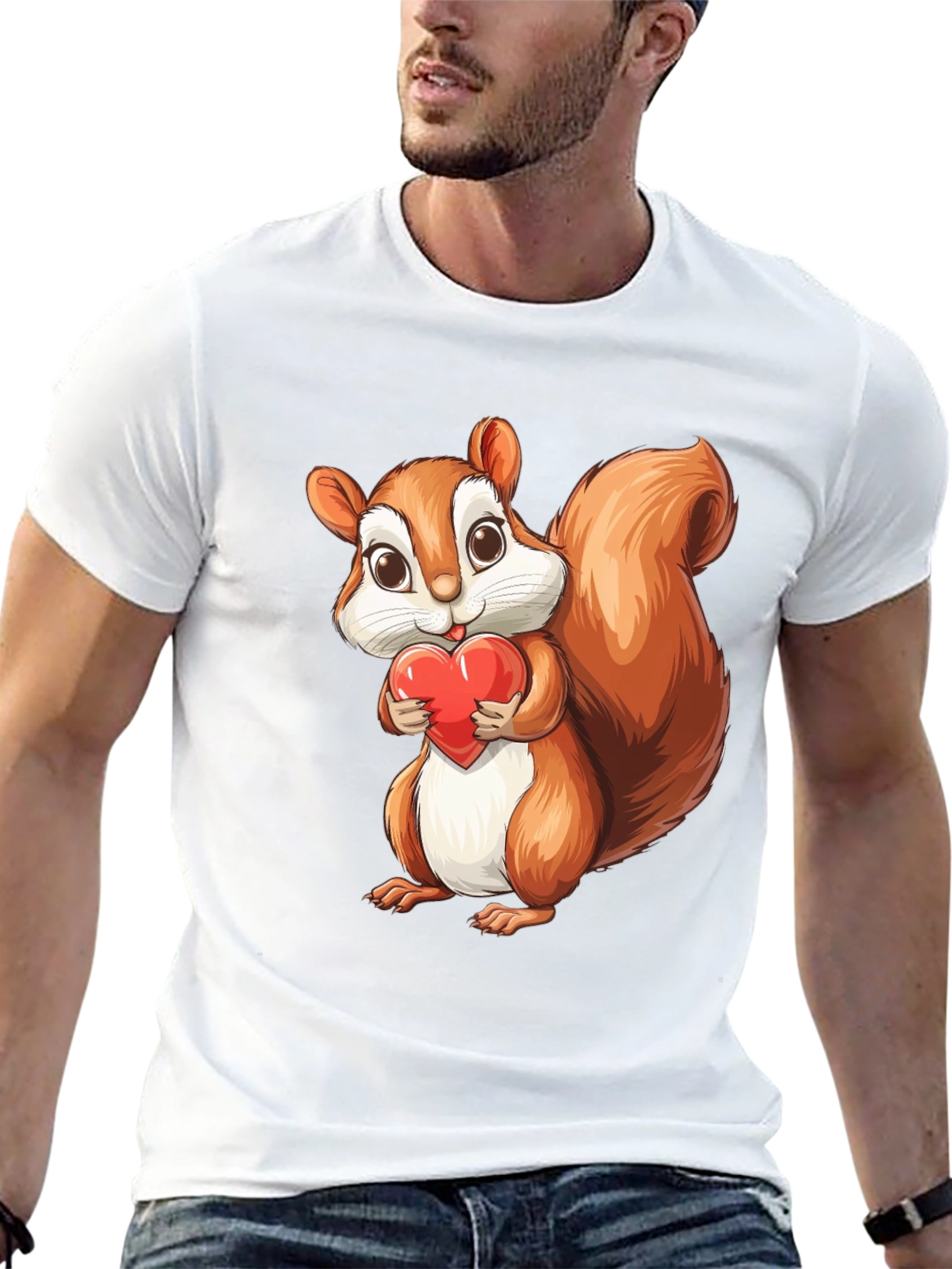 Squirrel Heart T-Shirt