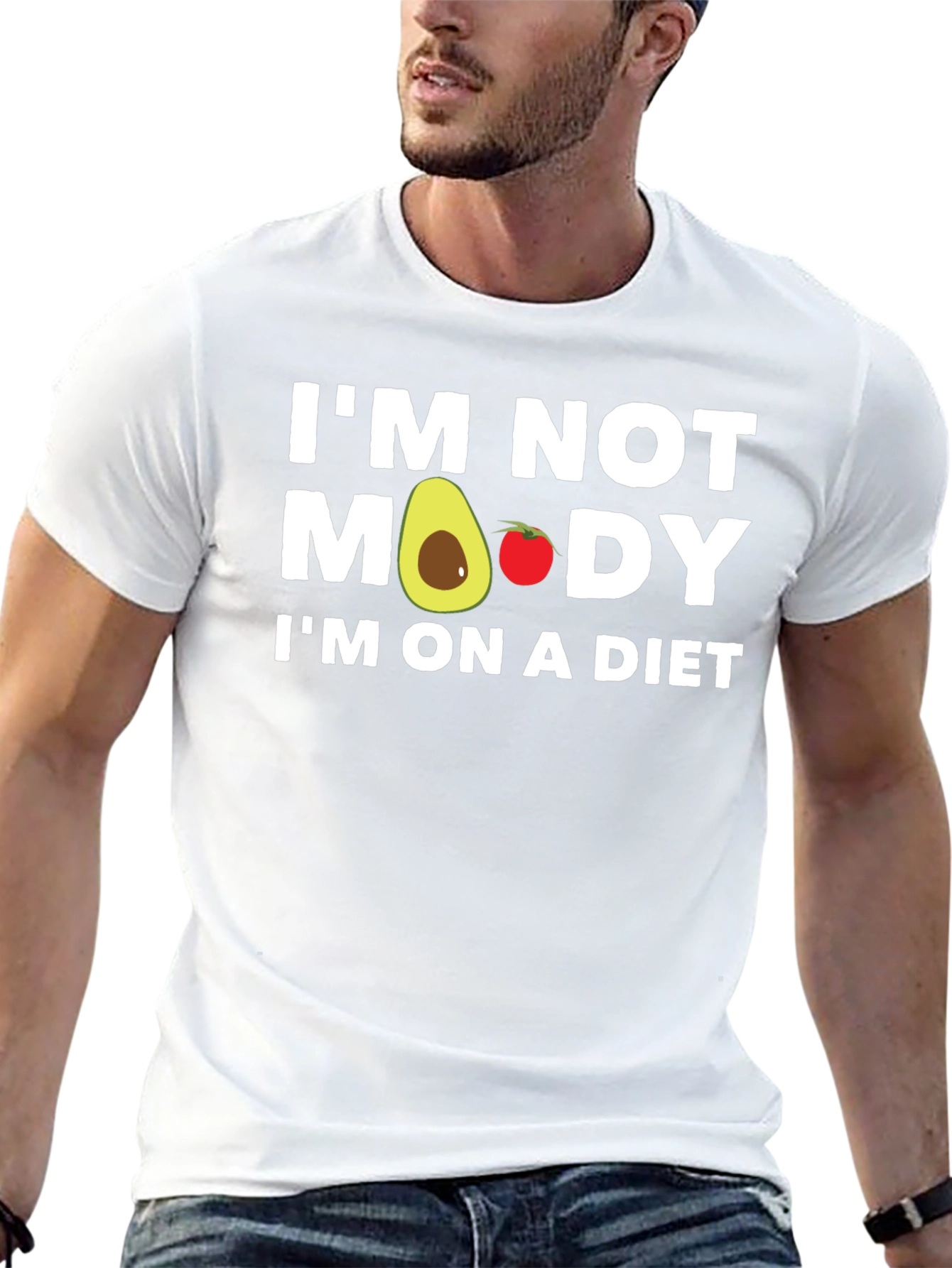 Im Not Moody Im On A Diet T-Shirt