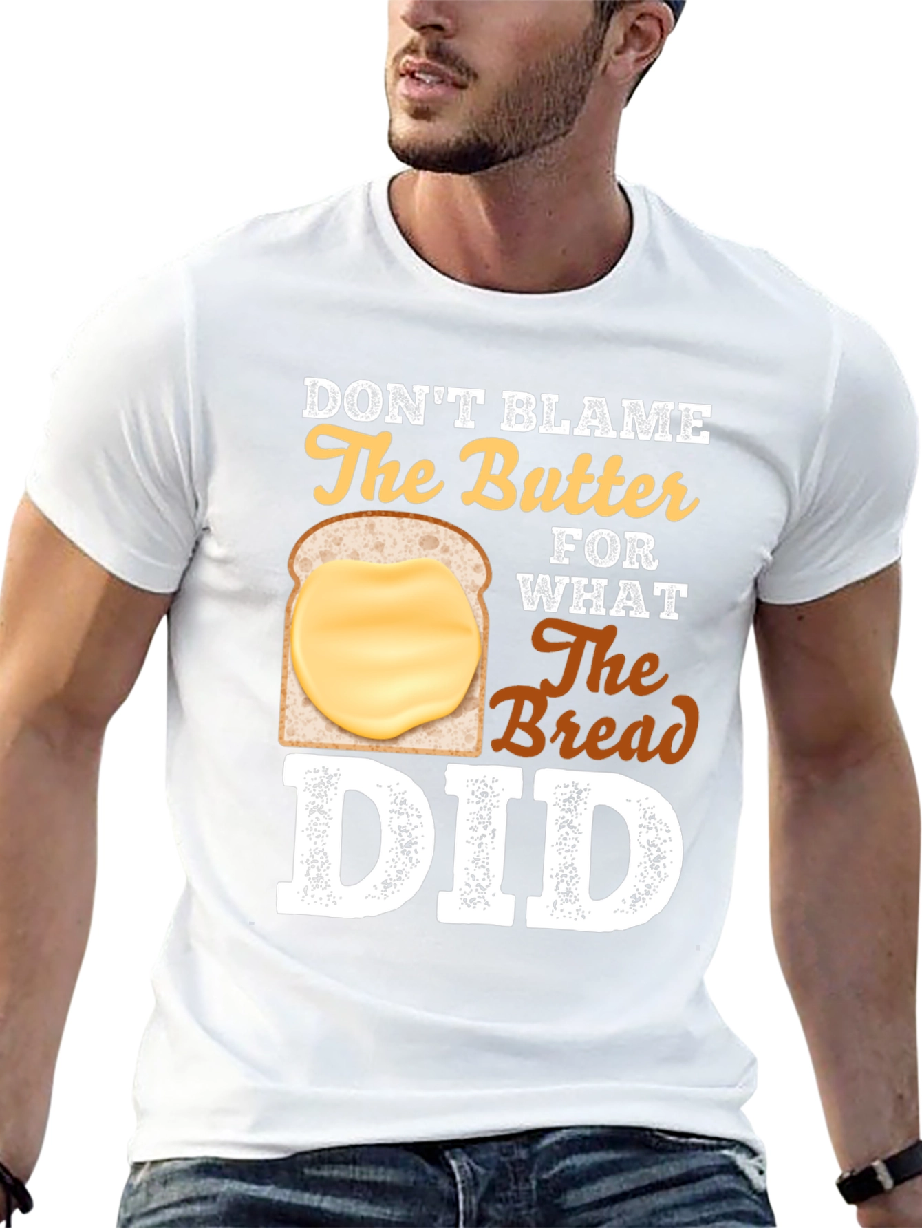 Dont Blame The Butter Graphic T-Shirt