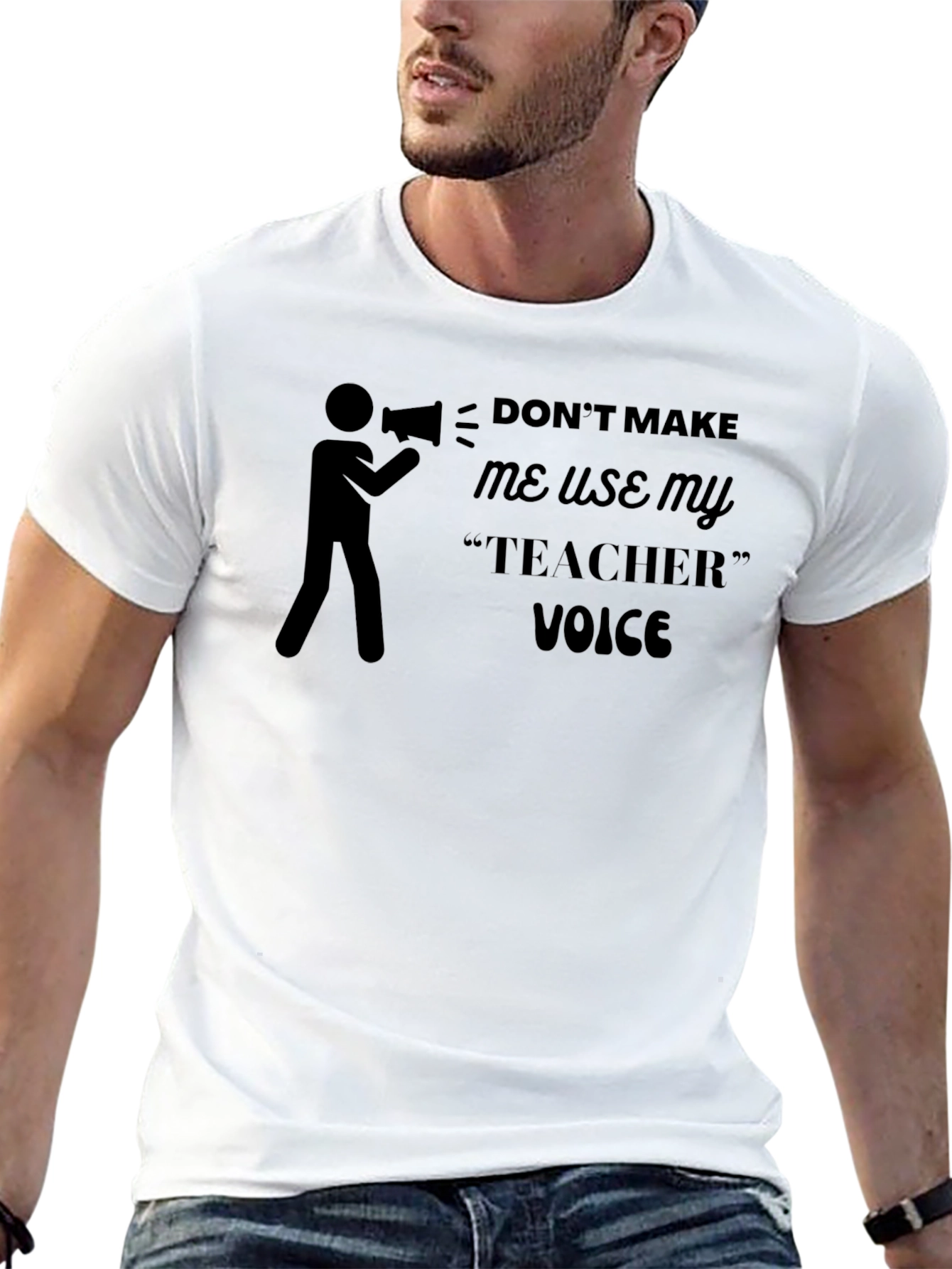 Teacher Voice Graphic Tee - Funny Teacher Shirt