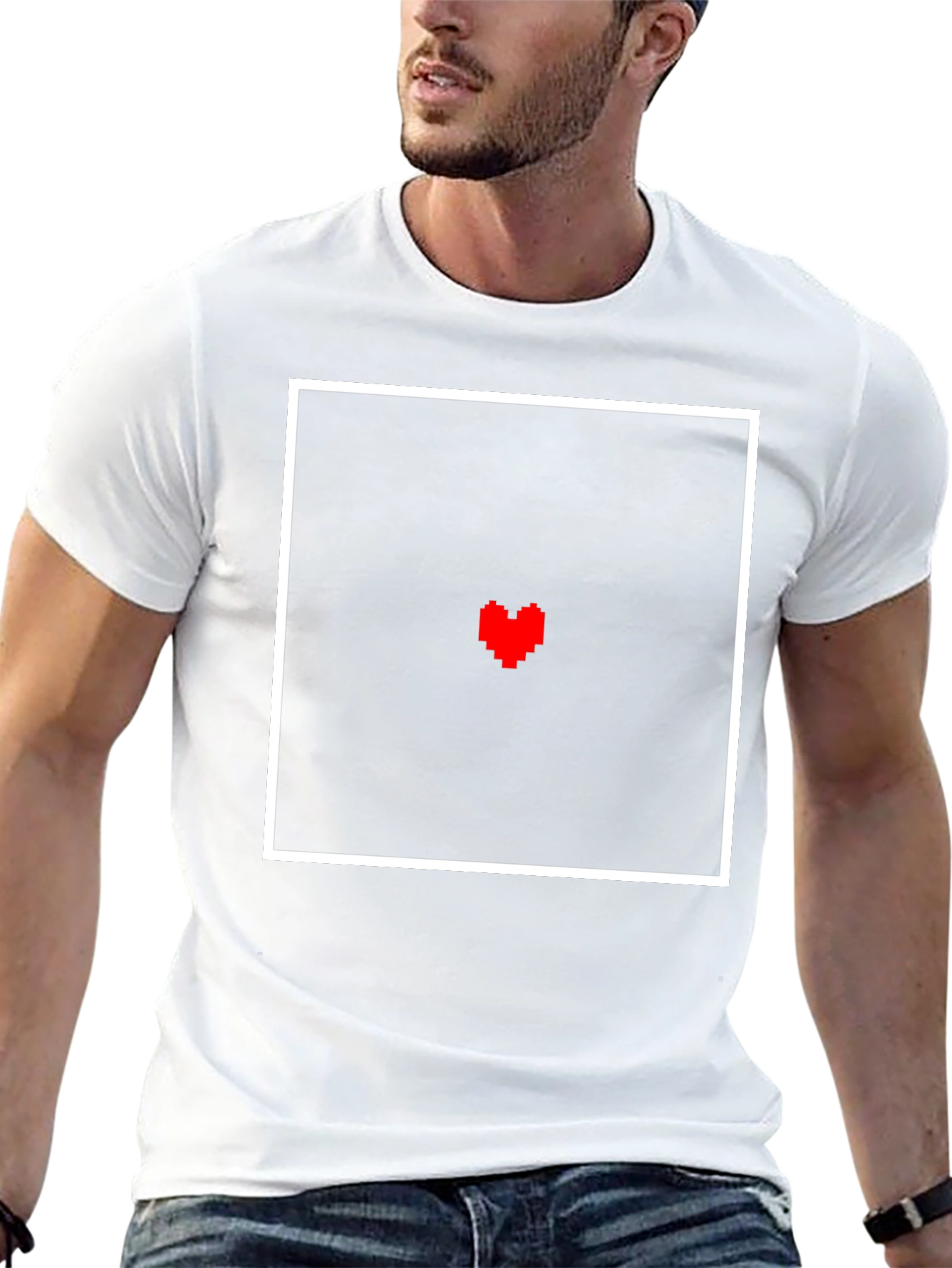 Pixel Heart T-Shirt - Undertale Style