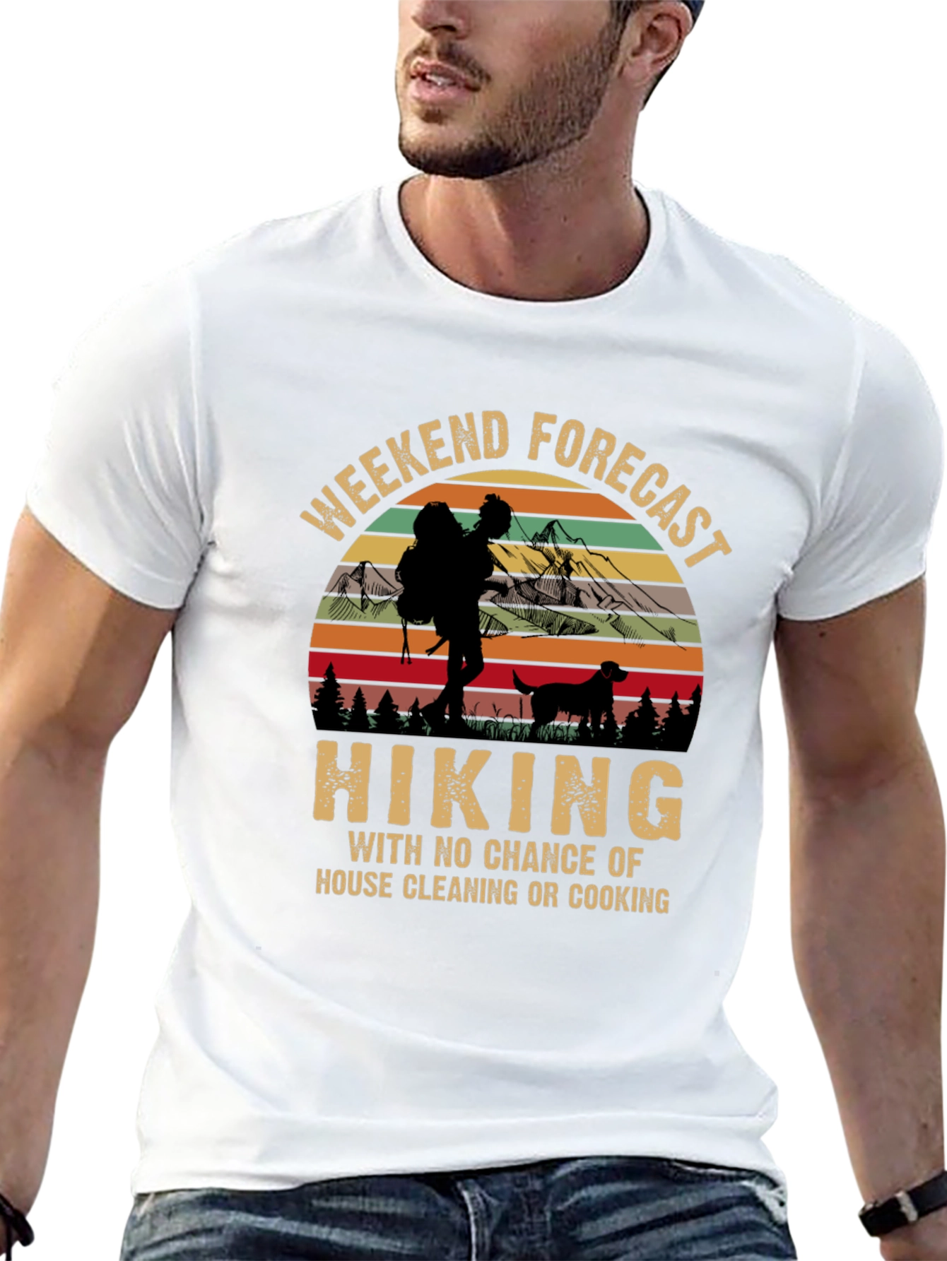 Weekend Hiking Forecast T-Shirt