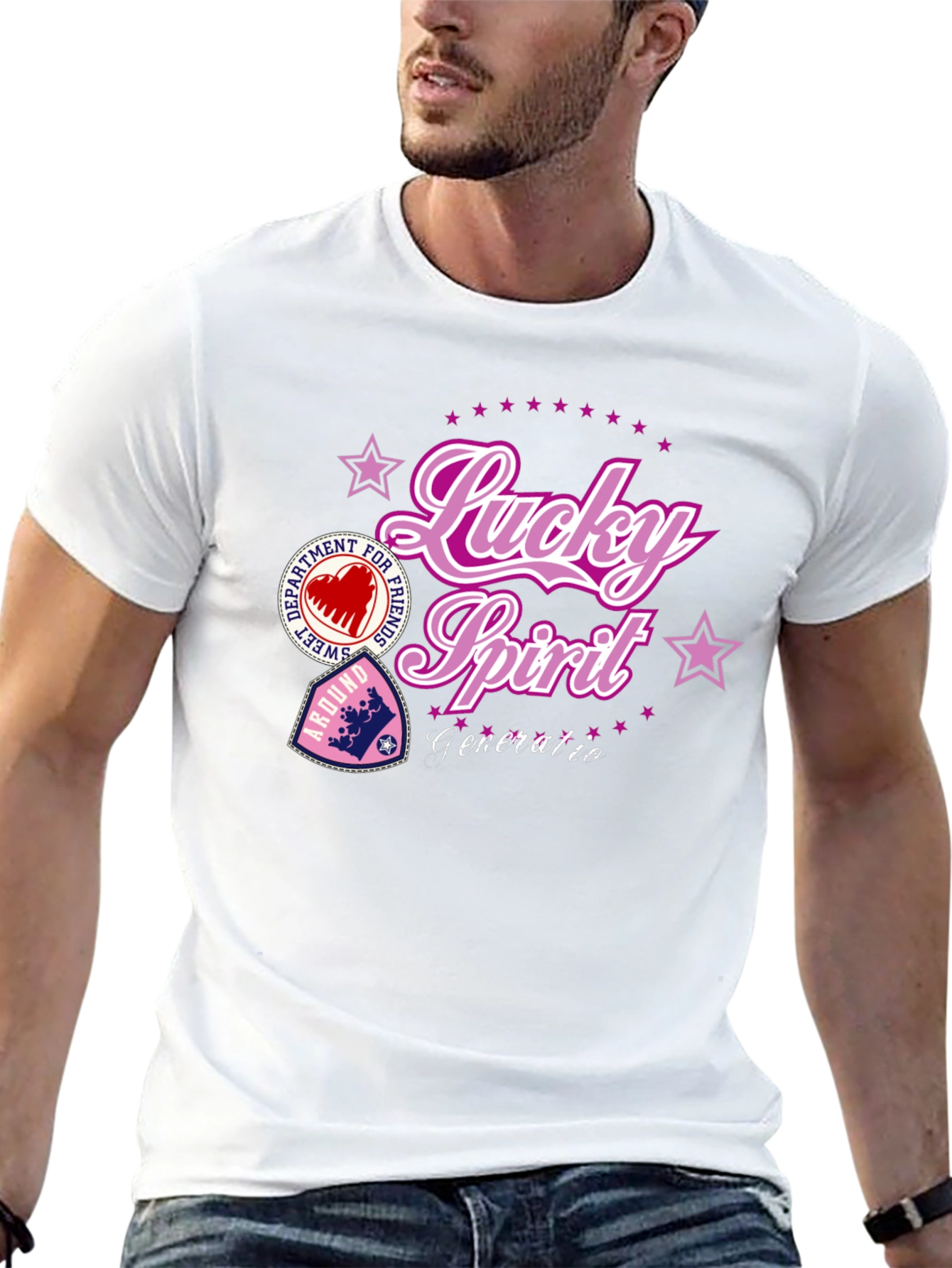Lucky Spirit Graphic T-Shirt