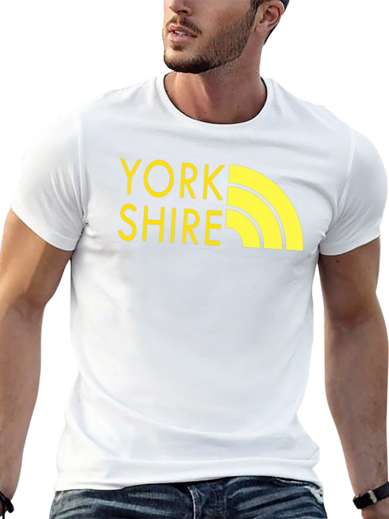 Yorkshire Graphic T-Shirt - Black