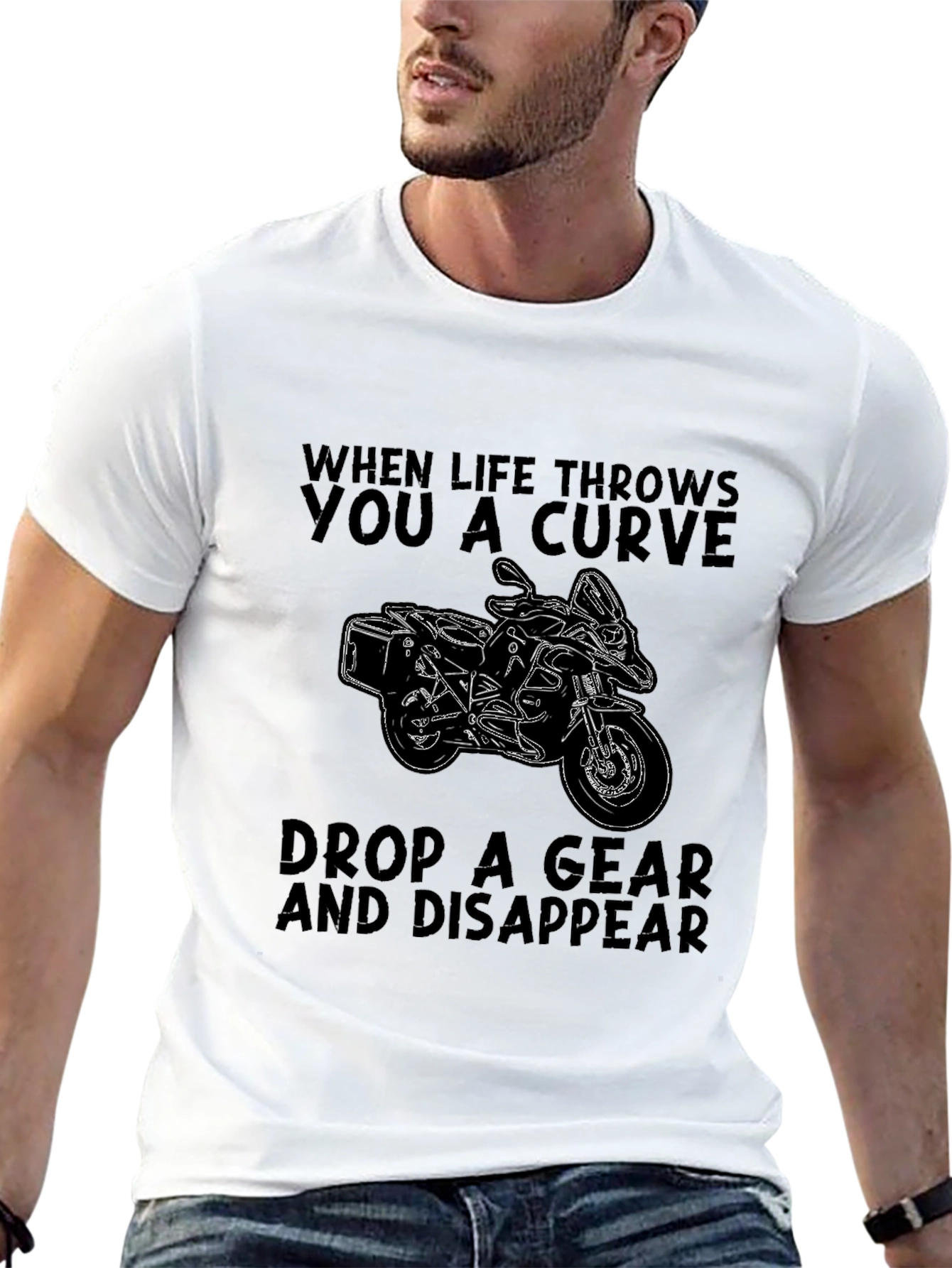 Motorcycle Curve T-Shirt