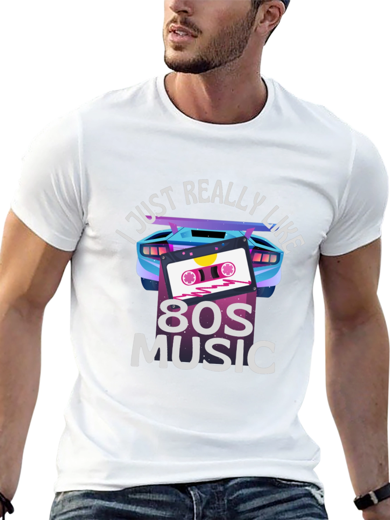 80s Music Graphic T-Shirt