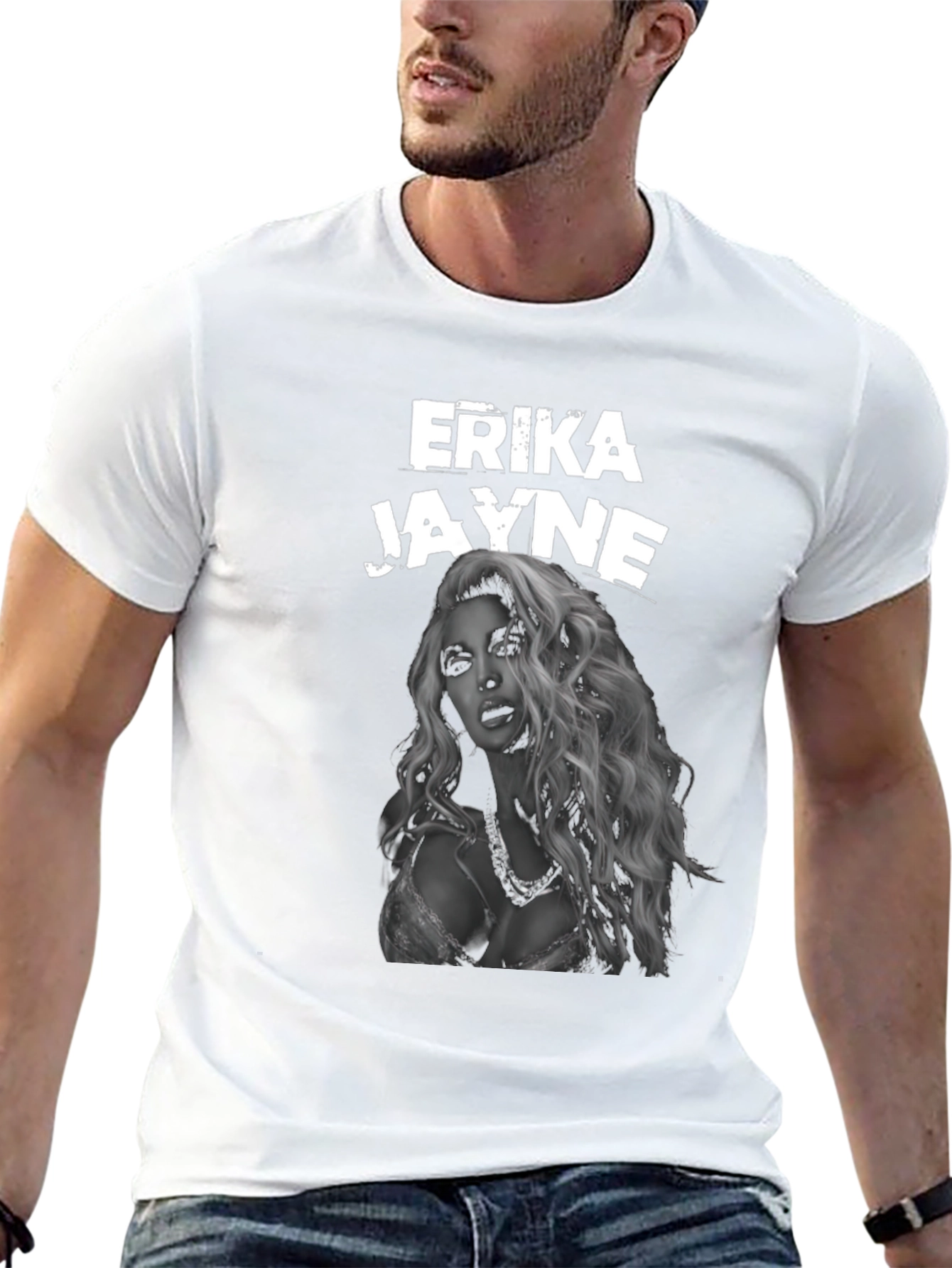 Erika Jayne Graphic T-Shirt - Black