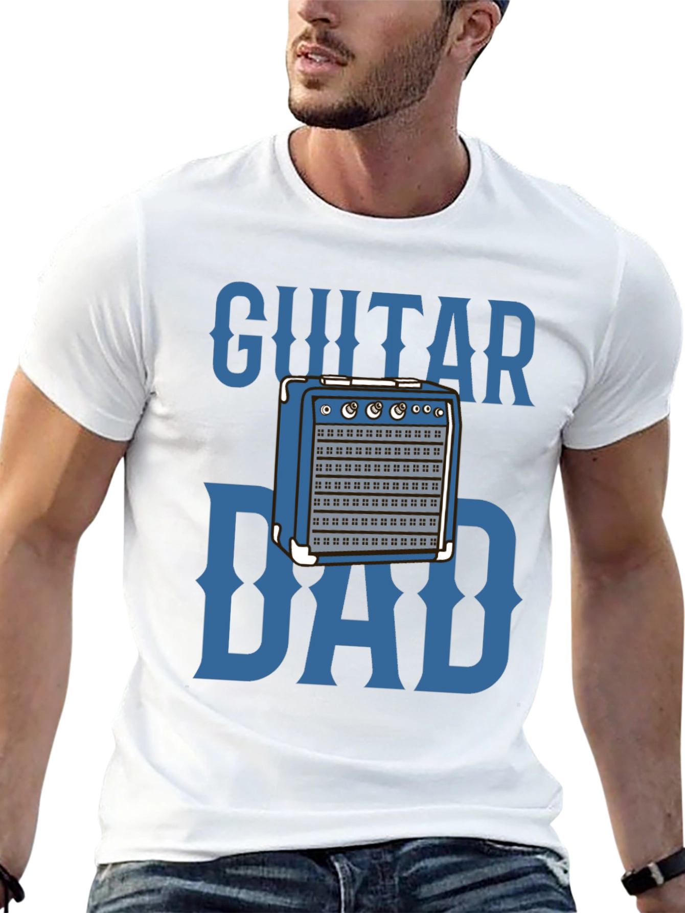 Guitar Dad T-Shirt - Music Lovers Tee