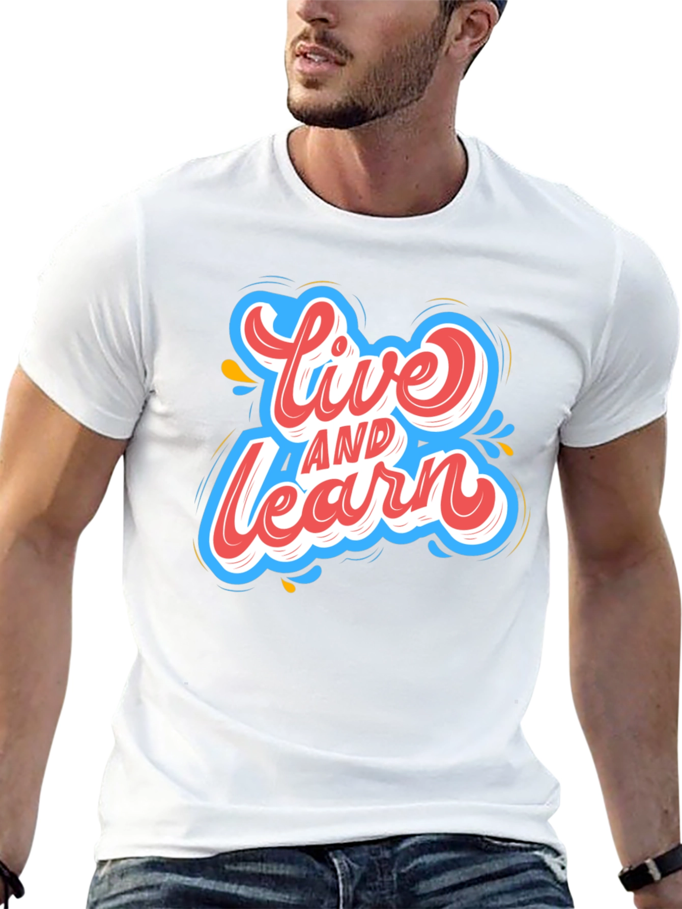 Live and Learn Graphic Tee
