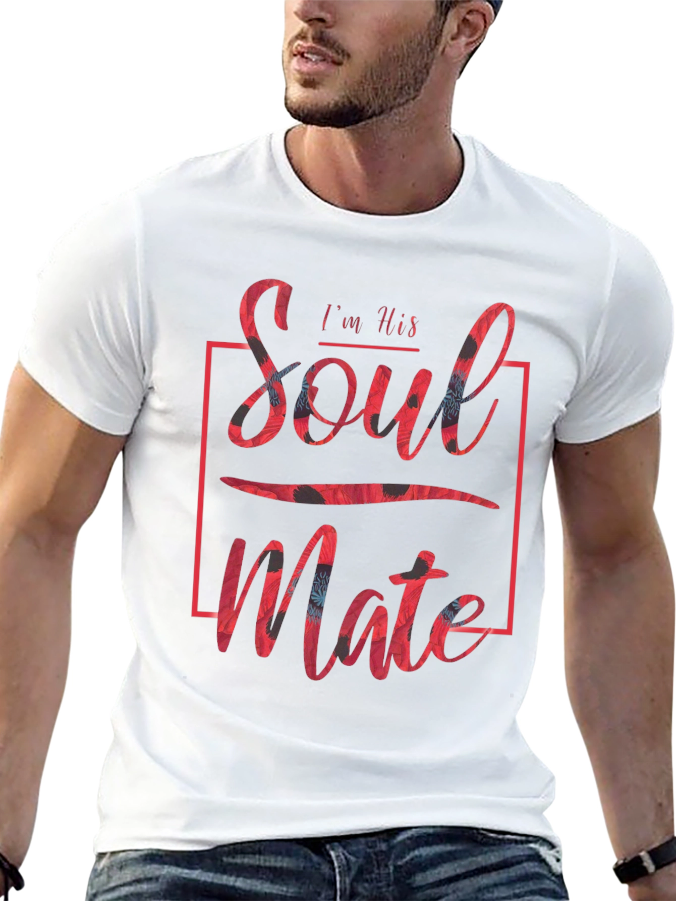 Im His Soulmate T-Shirt Couple Matching Tee