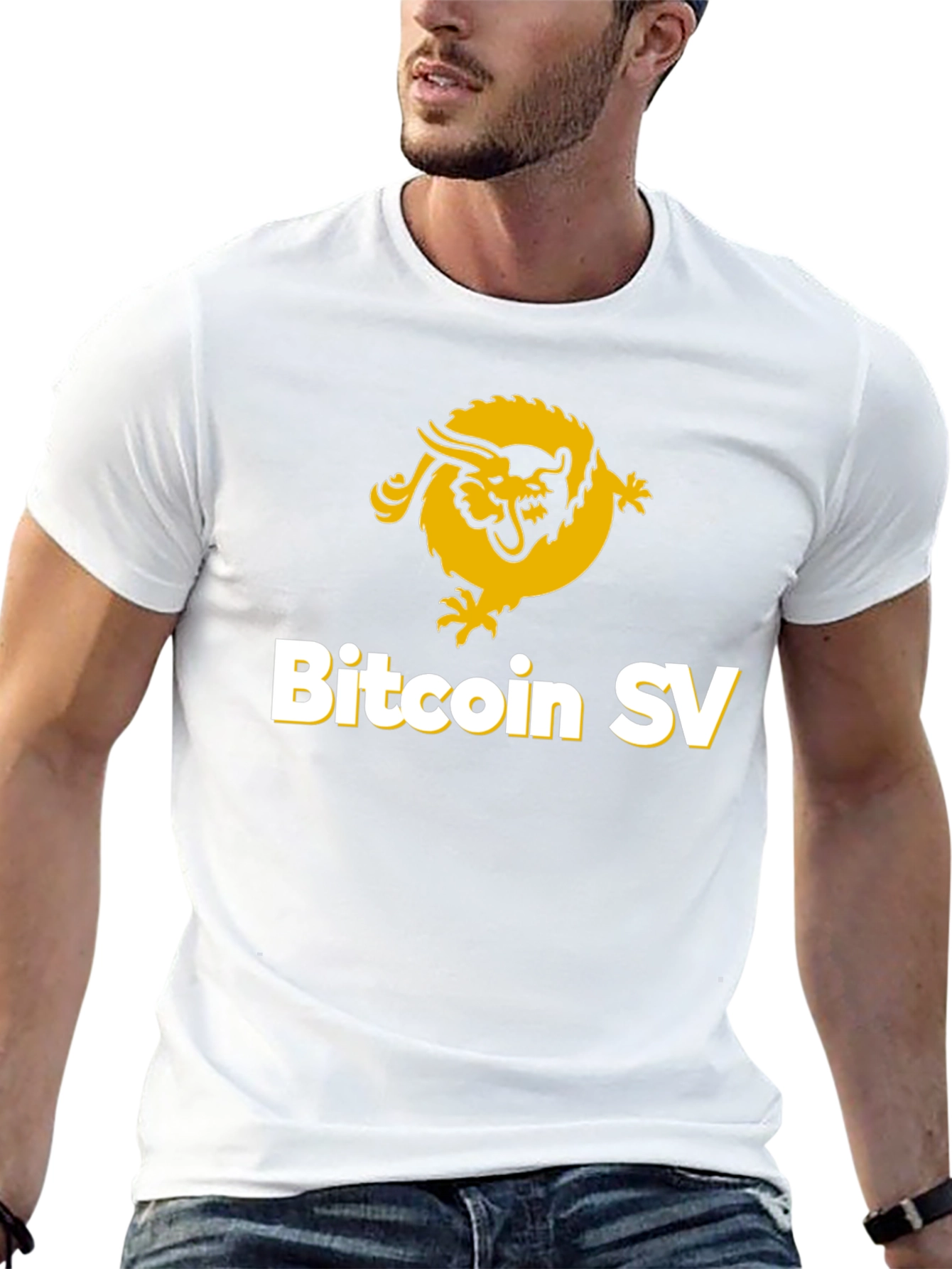 Bitcoin SV Dragon Graphic Tee