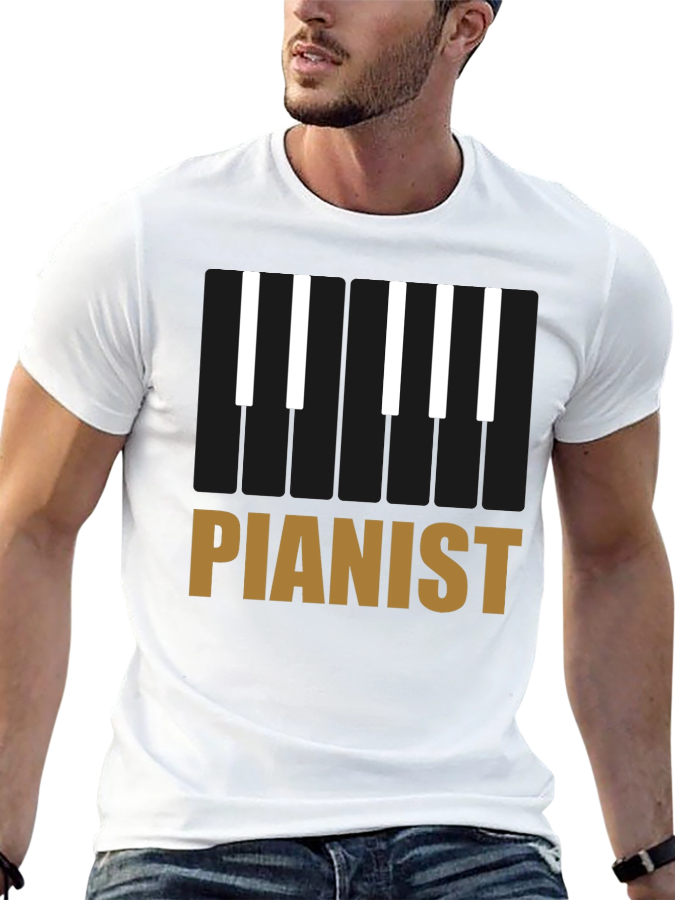 Pianist Graphic Tee