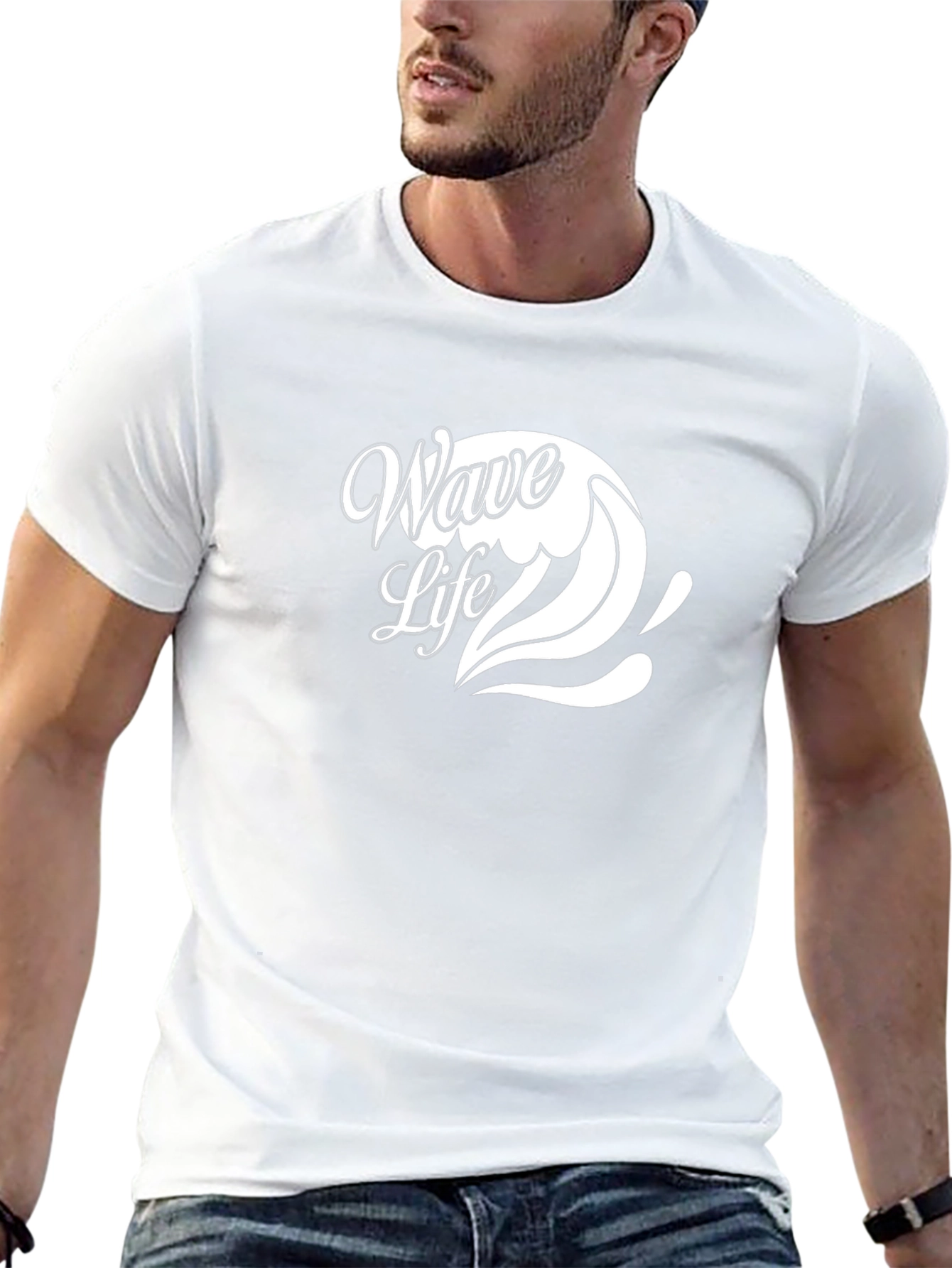 Wave Life Black T-Shirt