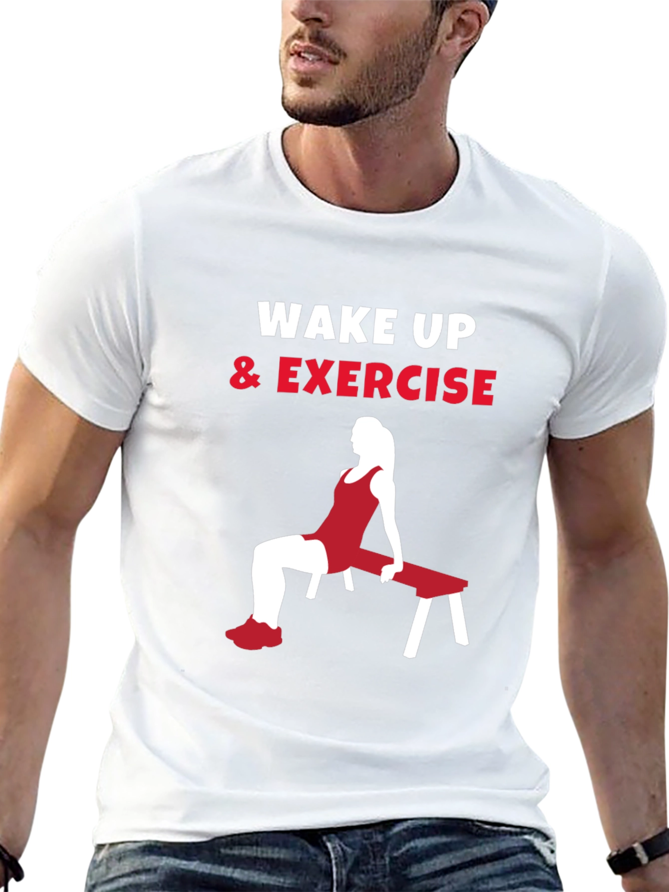 Wake Up & Exercise Graphic Tee