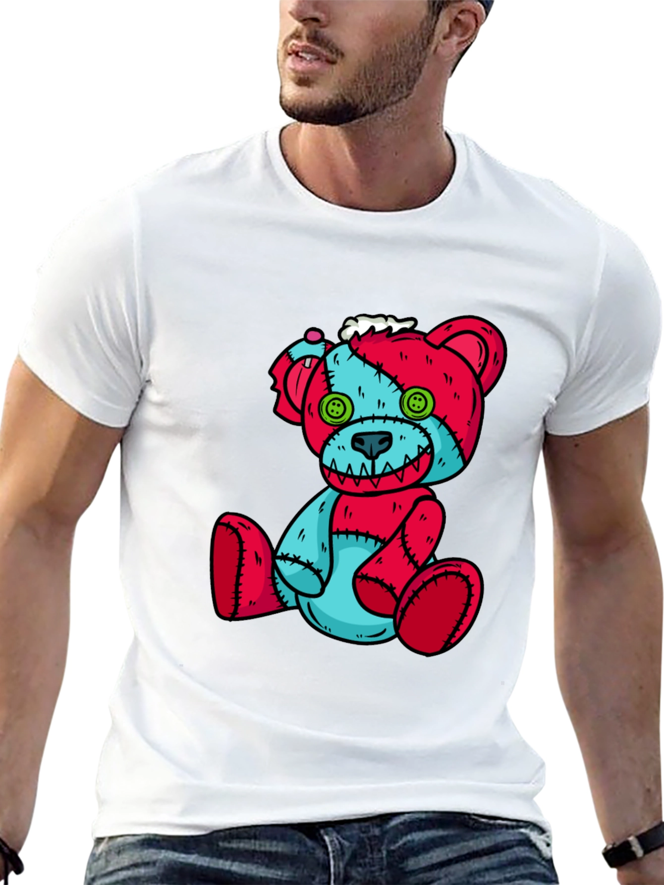 Creepy Cute Teddy Bear T-Shirt