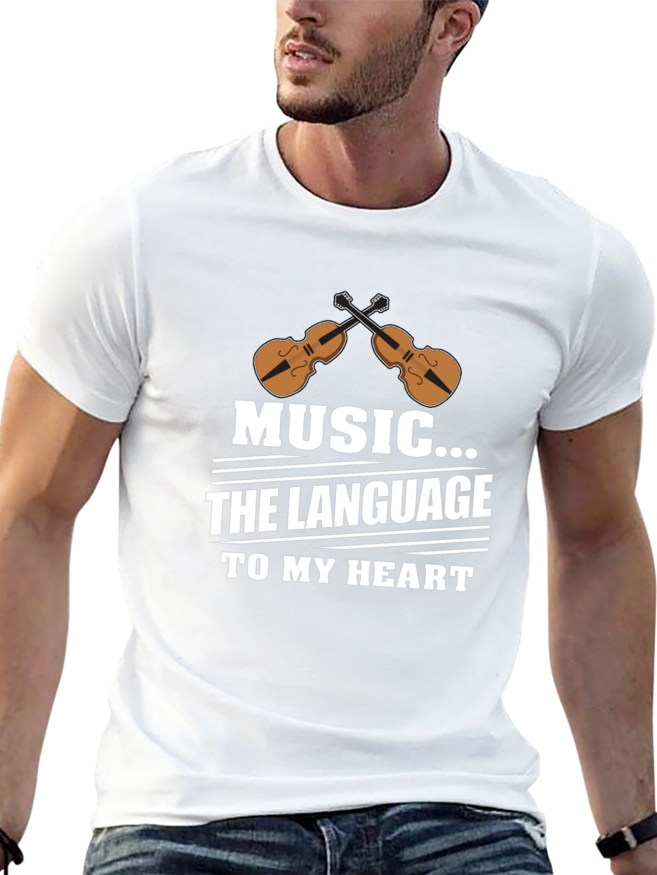 Music is the Language of My Heart T-Shirt