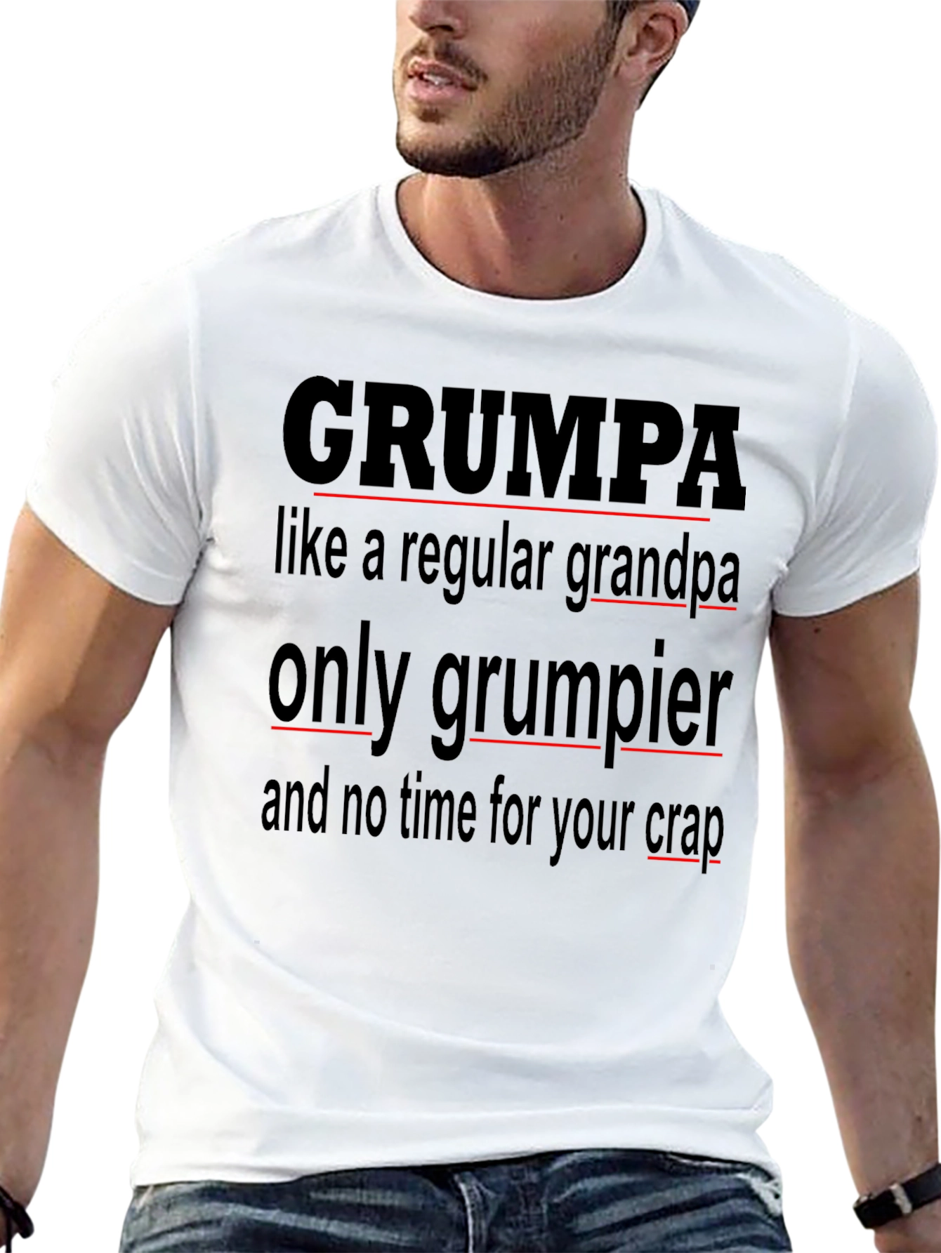 Grumpa Funny Mens T-Shirt