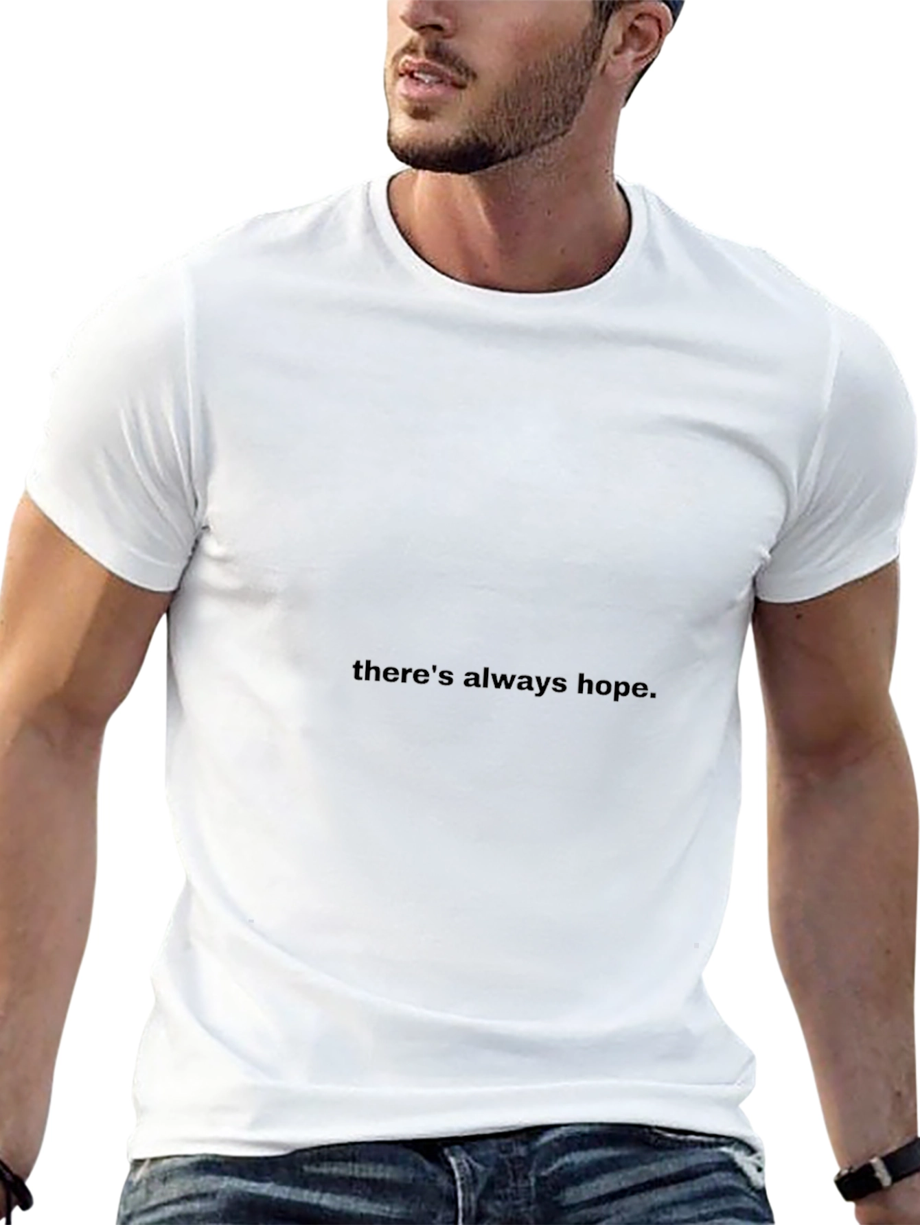 Theres Always Hope Black Graphic Tee
