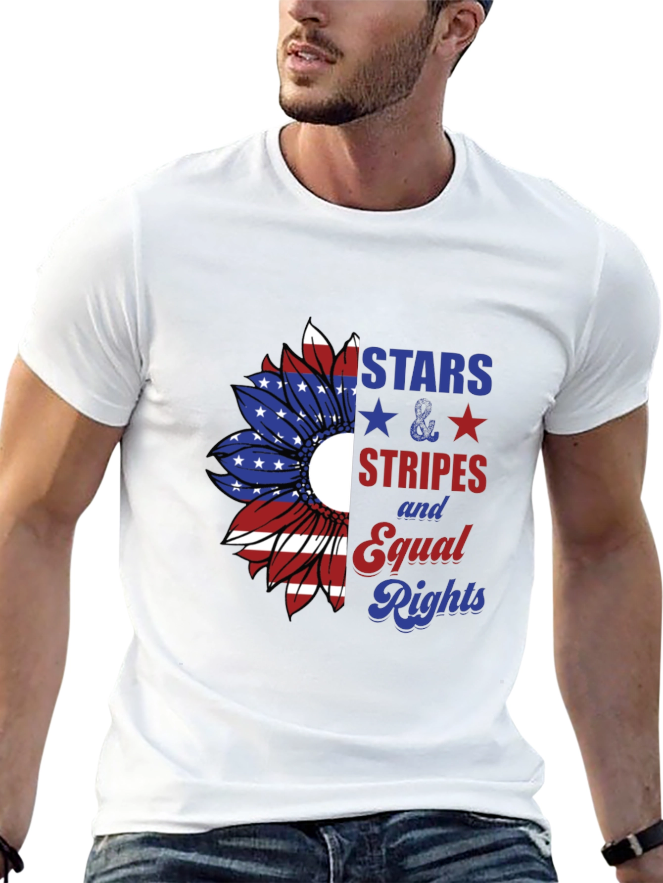 Stars & Stripes Equal Rights T-Shirt