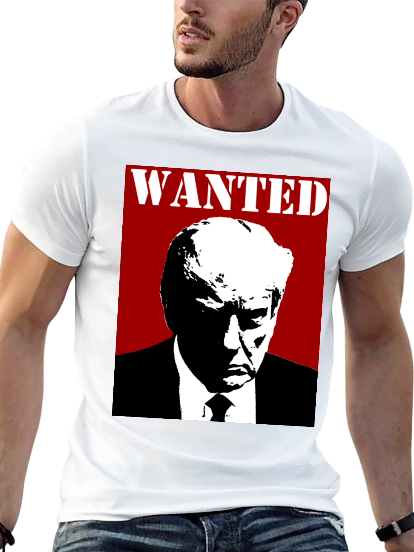 Wanted T-Shirt - Donald Trump Design