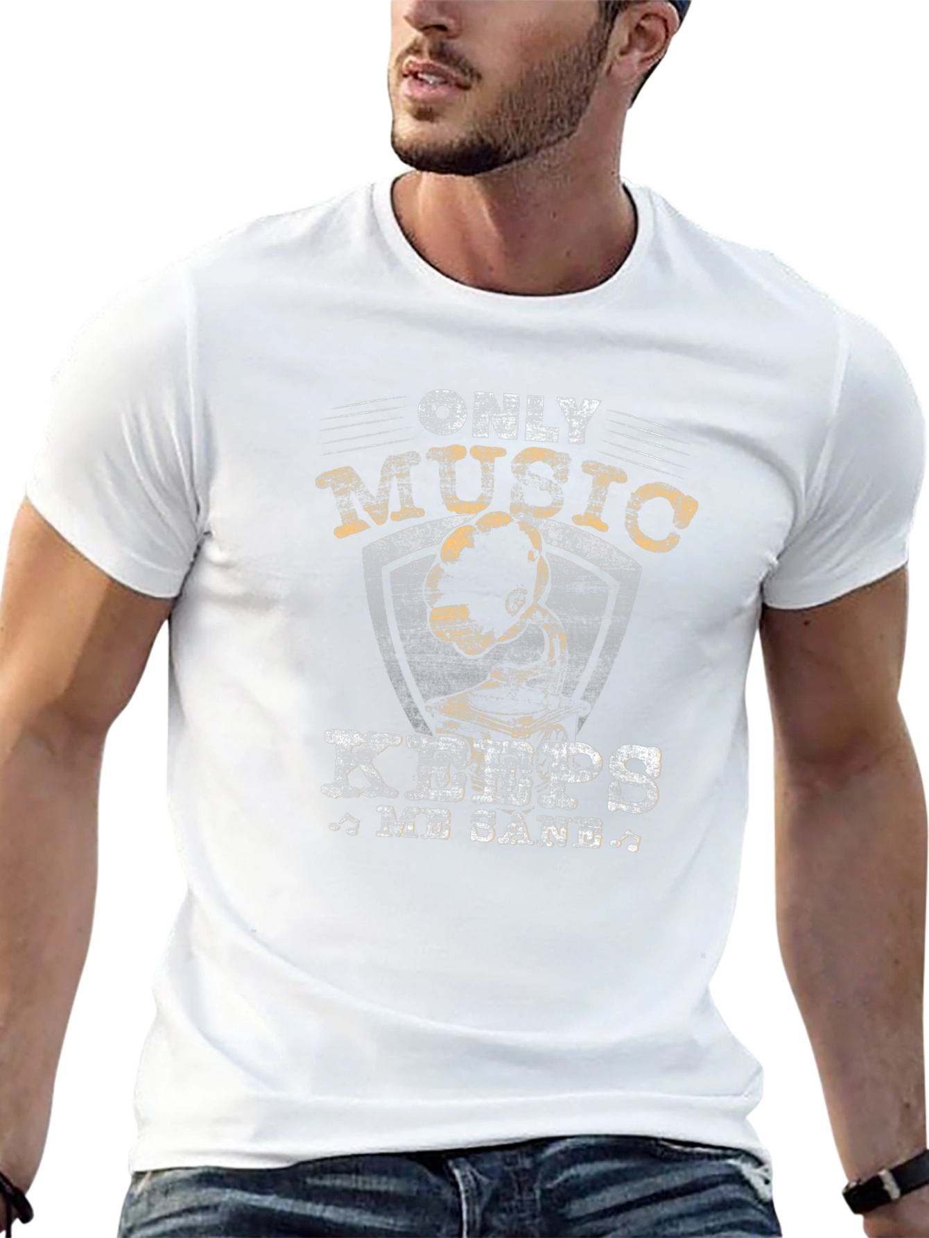 Music Keeps Me Sane Graphic Tee
