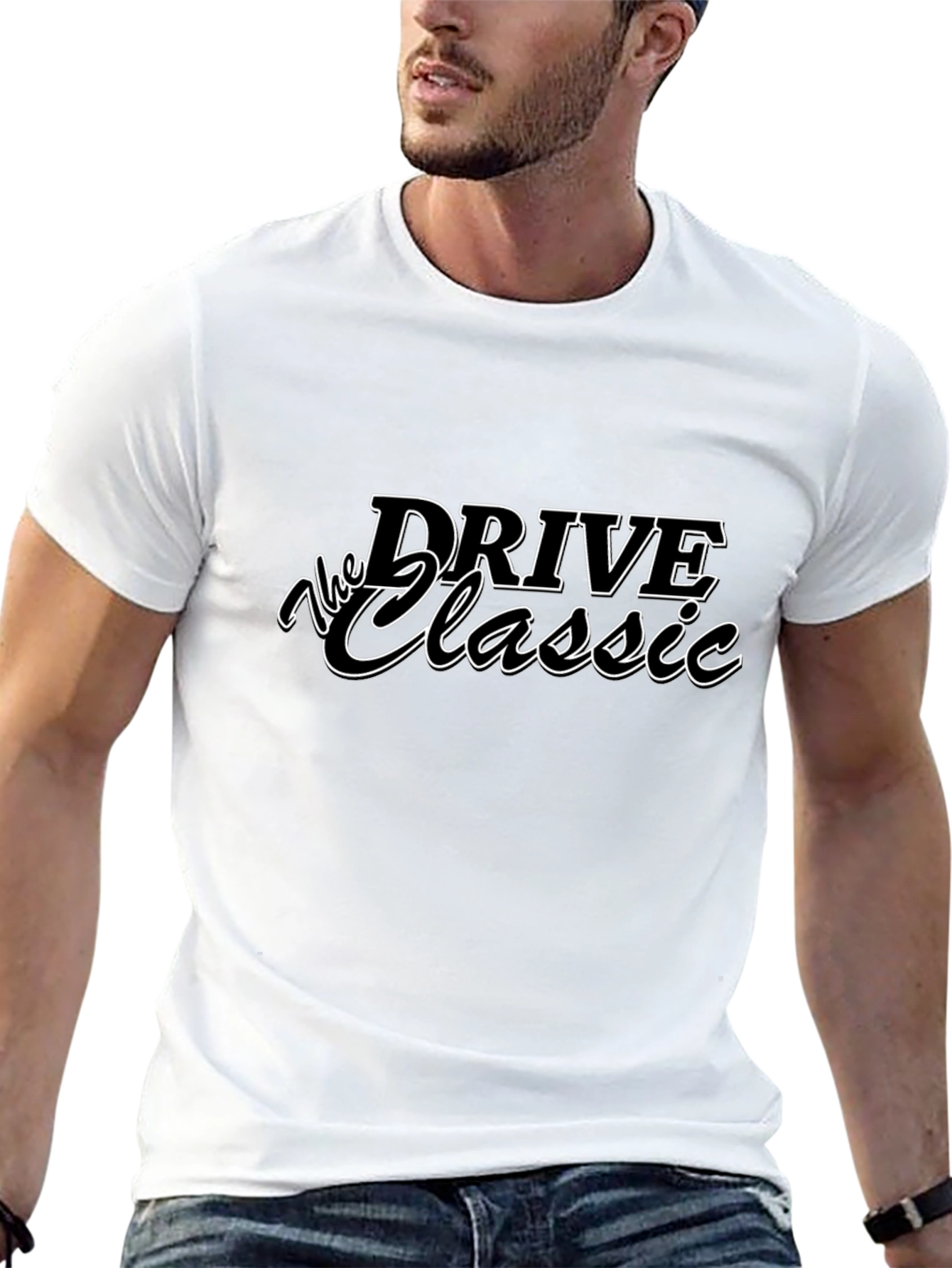 The Drive Classic Black Graphic T-Shirt