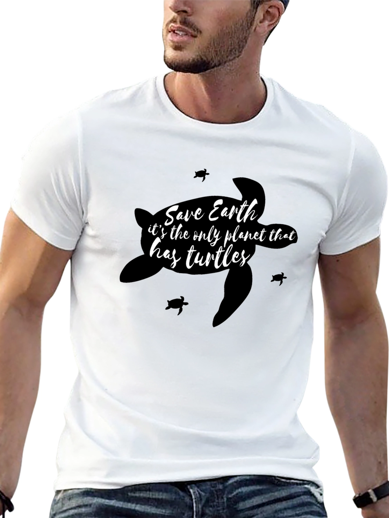 Save Earth Turtles Graphic Tee