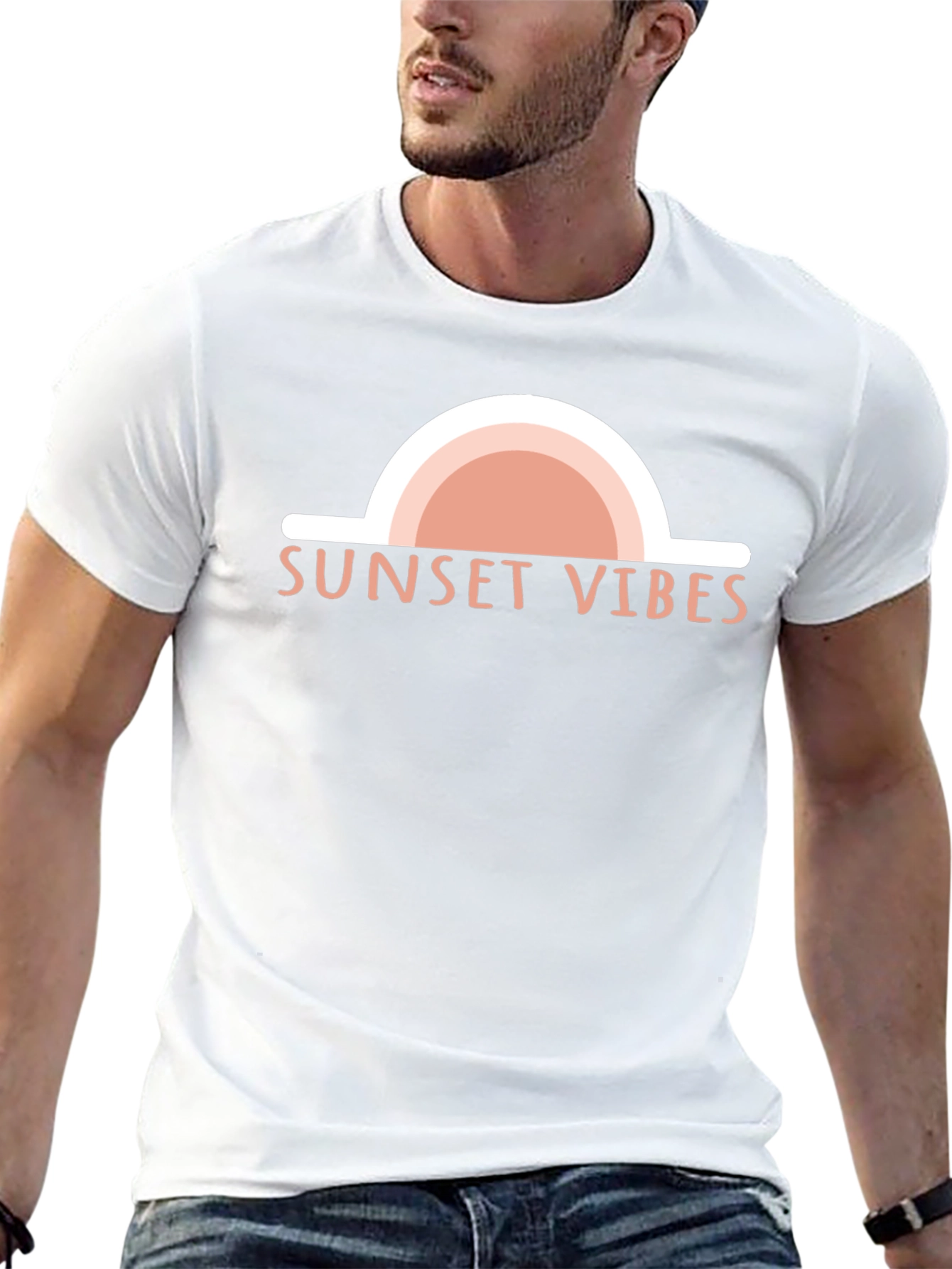 Sunset Vibes Graphic T-Shirt - Unisex