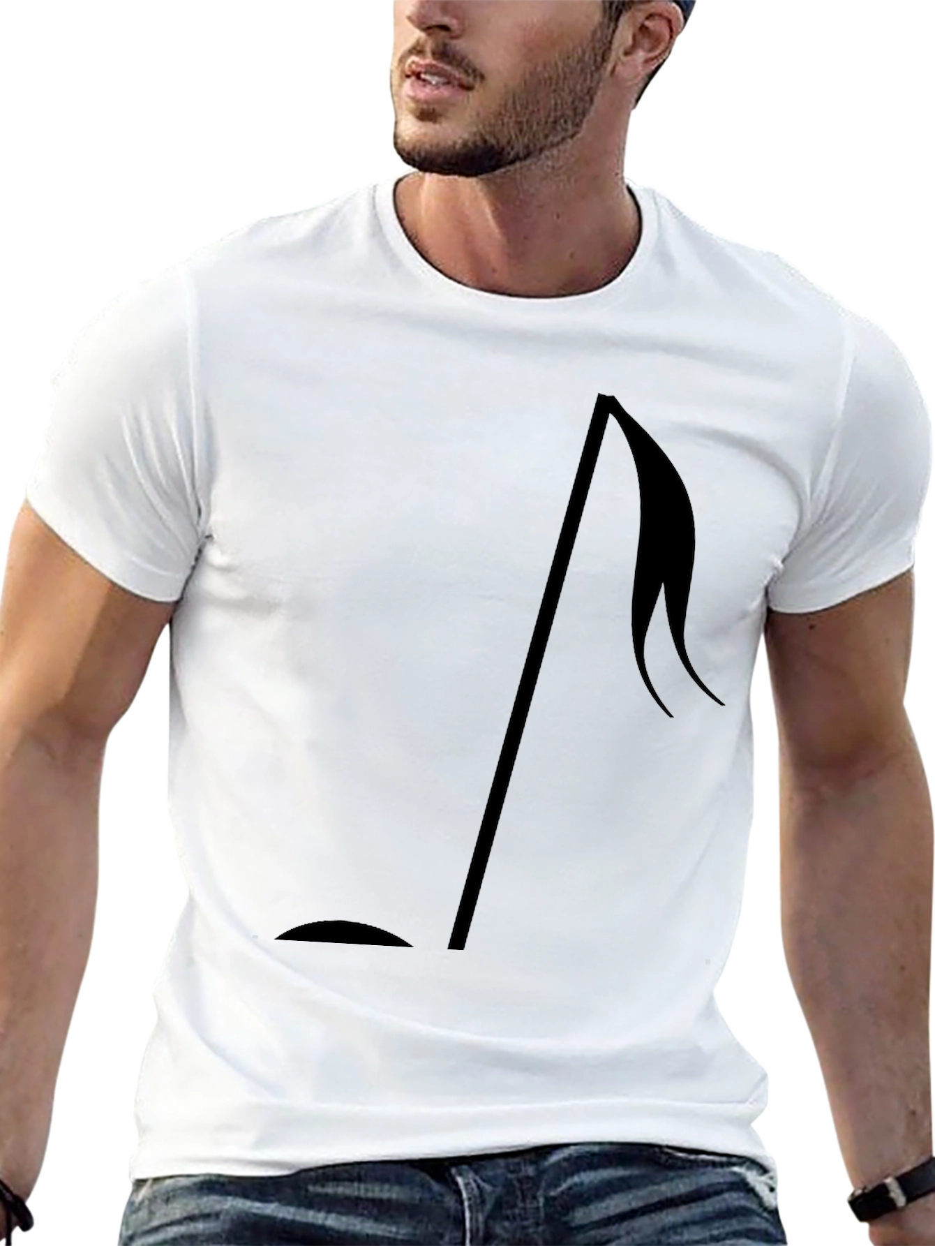 Musical Note Tee - Stylish & Comfortable