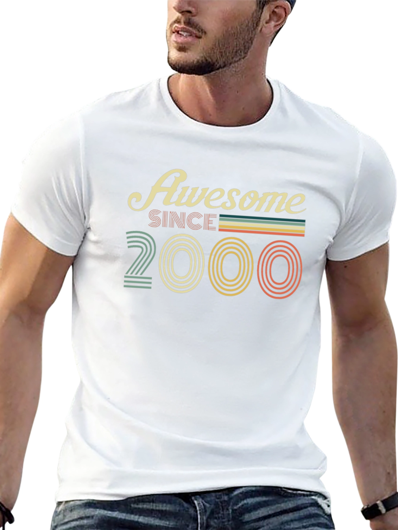 Awesome Since 2000 Graphic T-Shirt