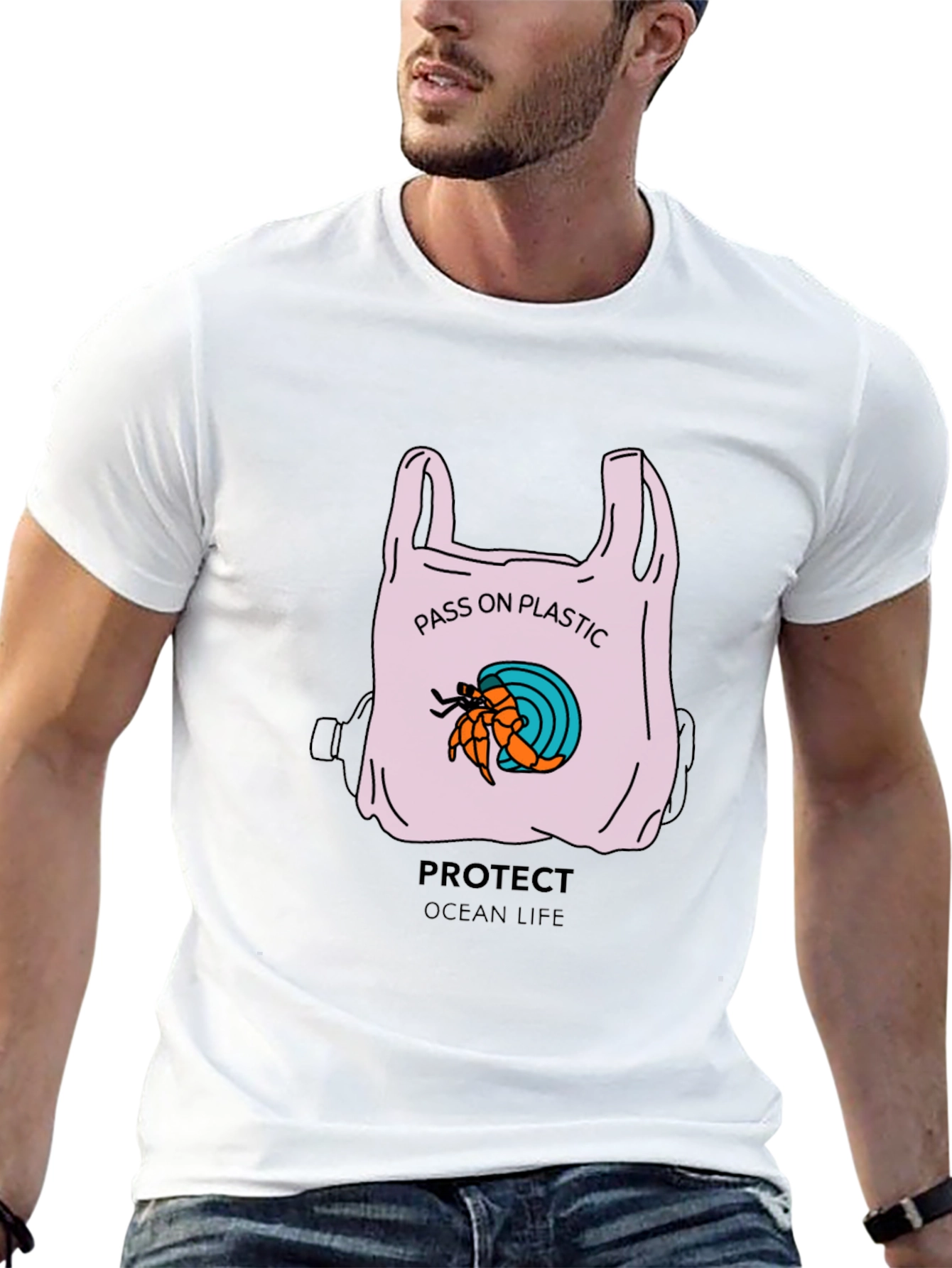 Protect Ocean Life Graphic Tee