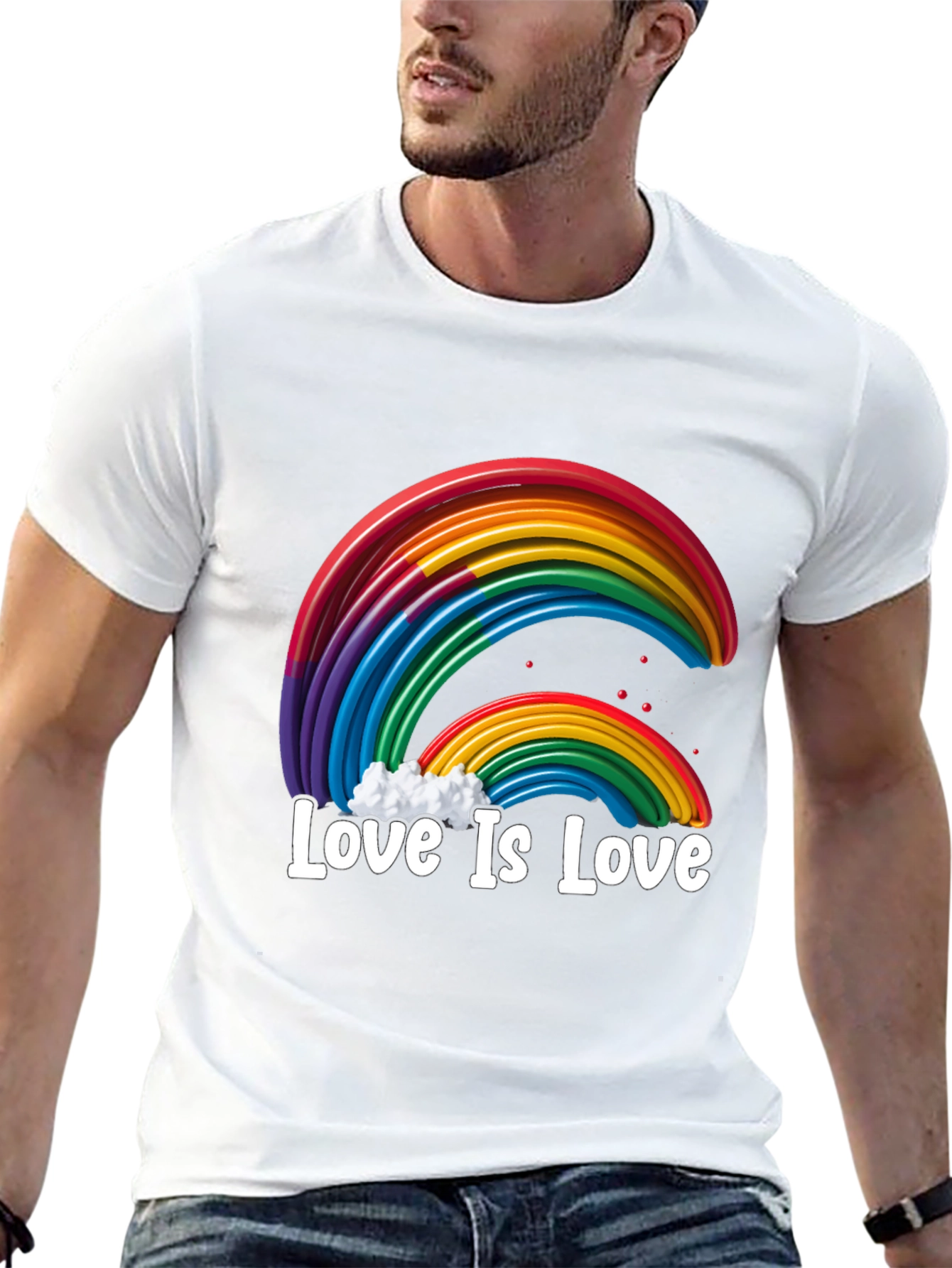 Love Is Love Rainbow Pride T-Shirt