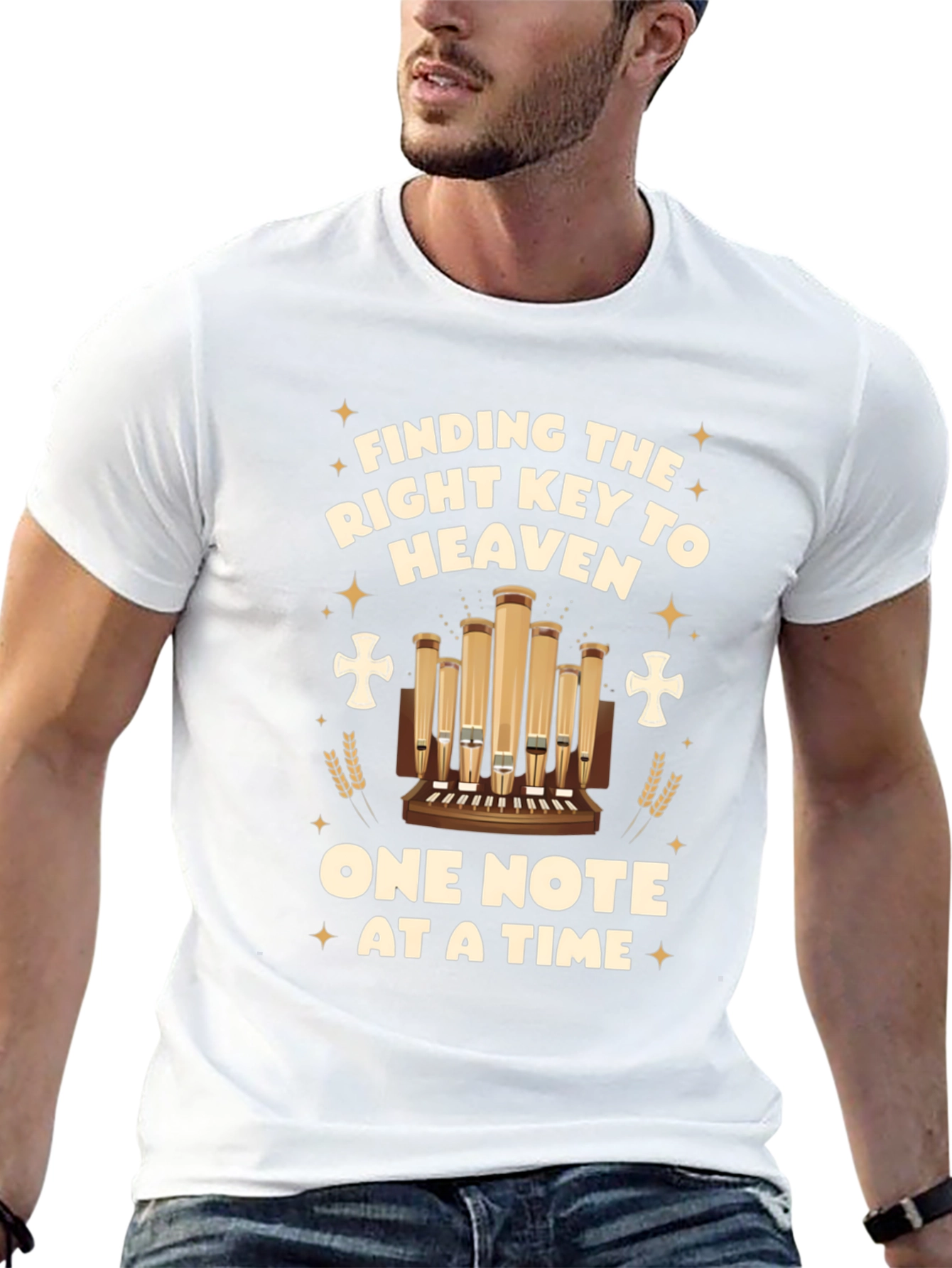 Musical Heaven T-Shirt: Finding The Right Key